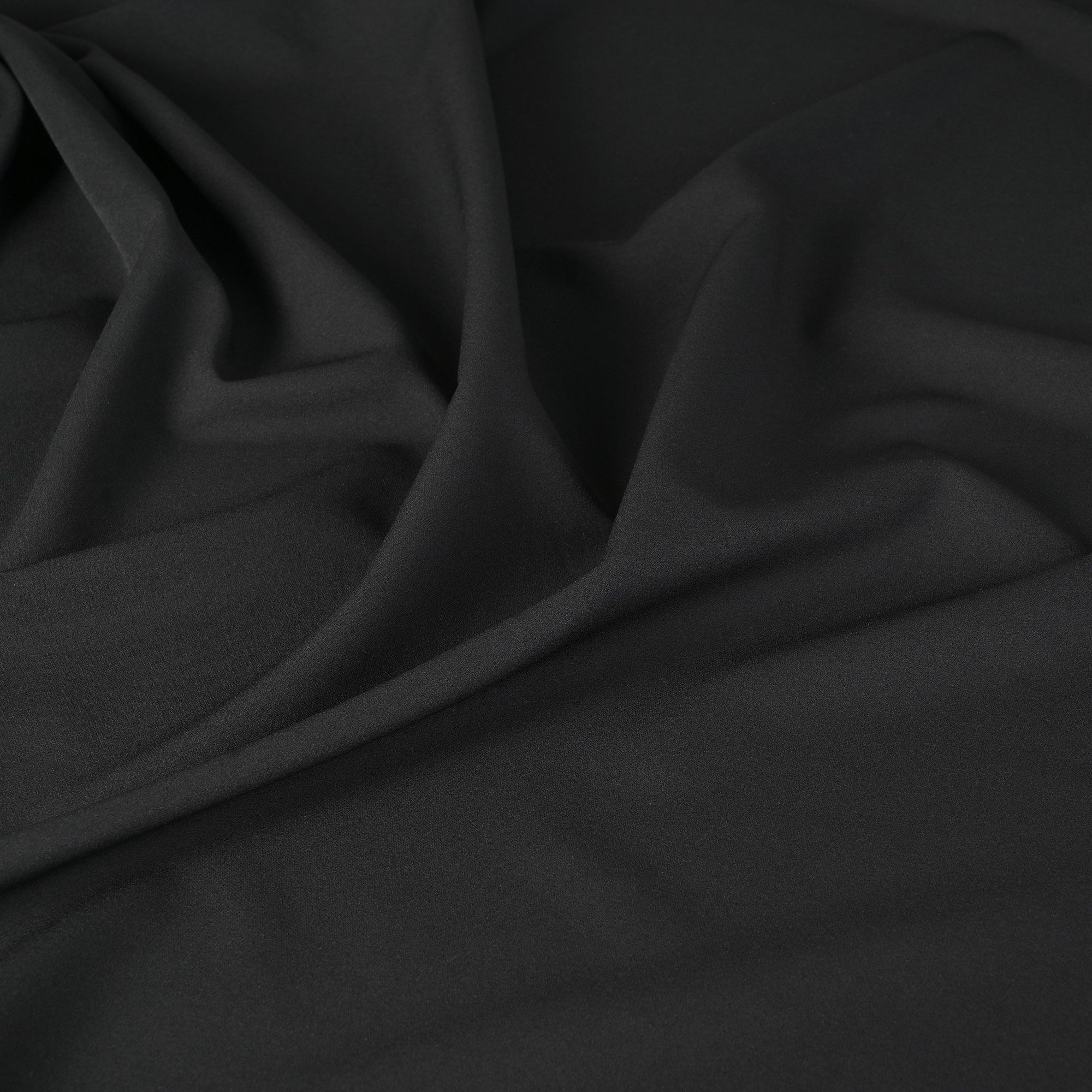 Black Suiting Fabric 11120