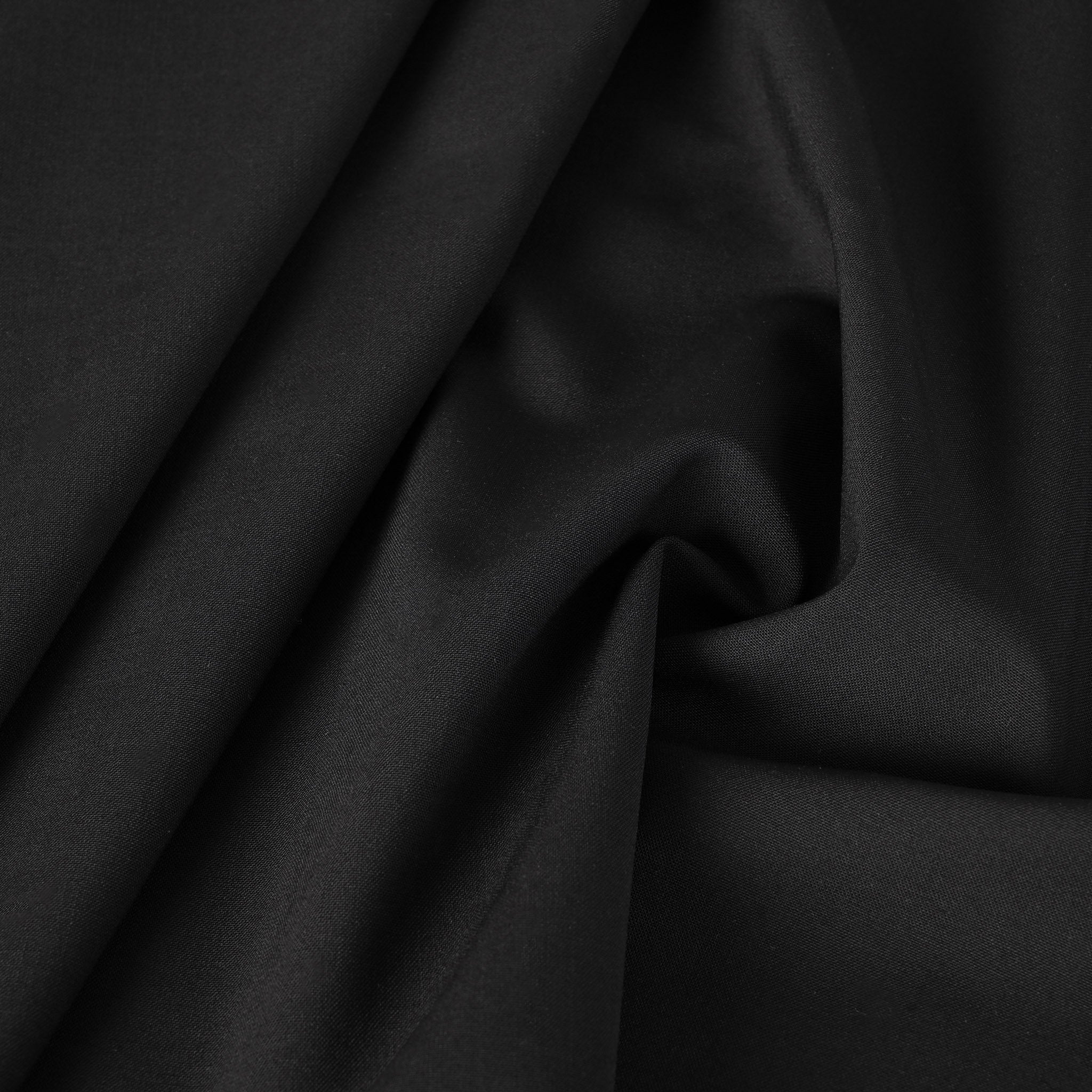 Black Suiting Fabric 12038