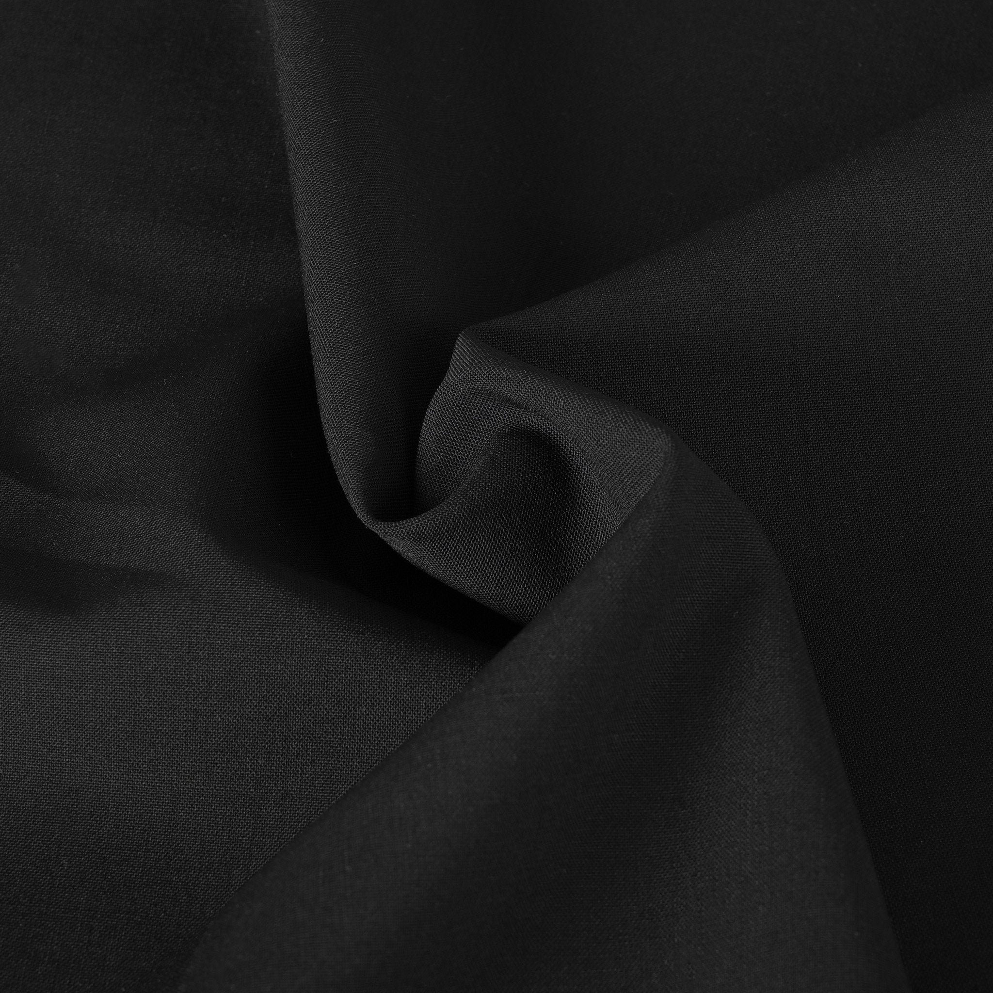 Black Suiting Fabric 12038