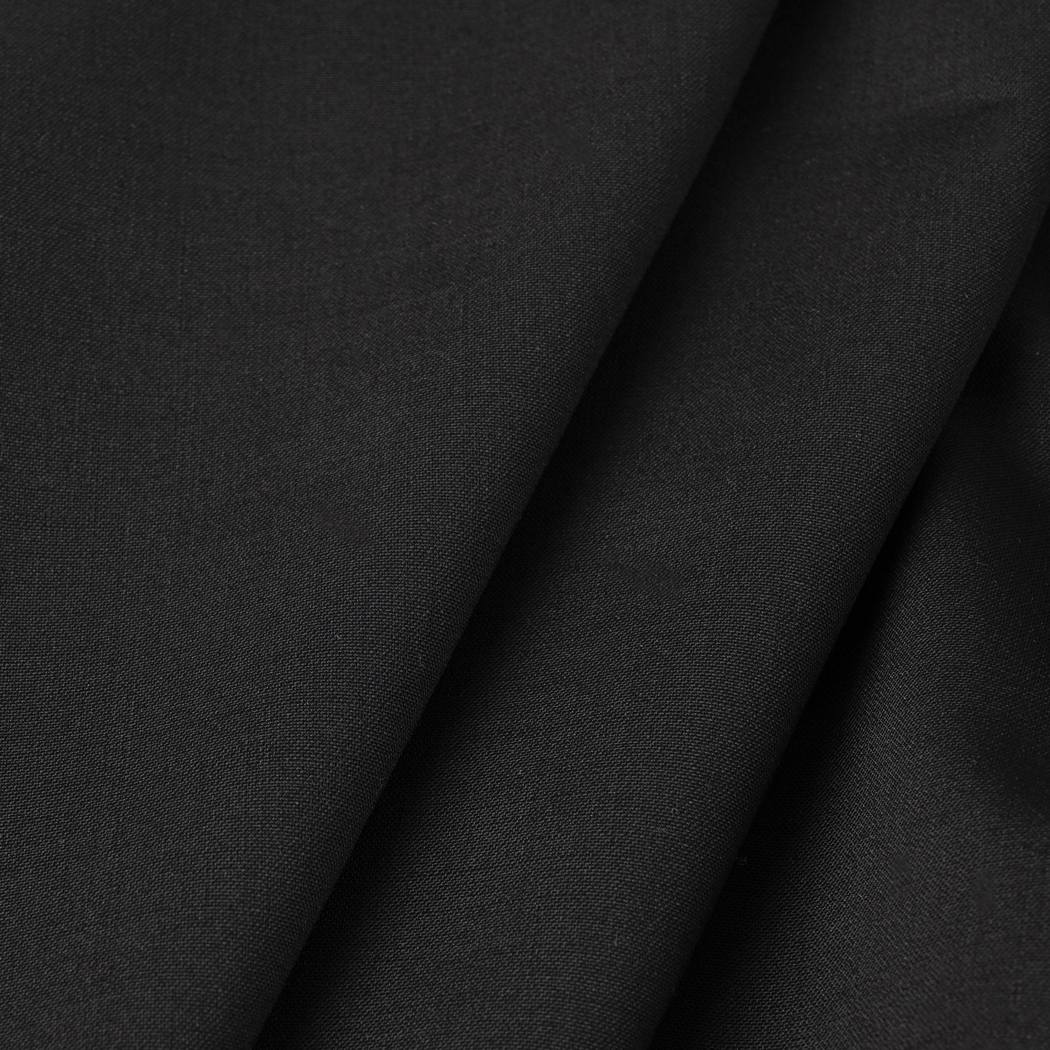 Black Suiting Fabric 12038