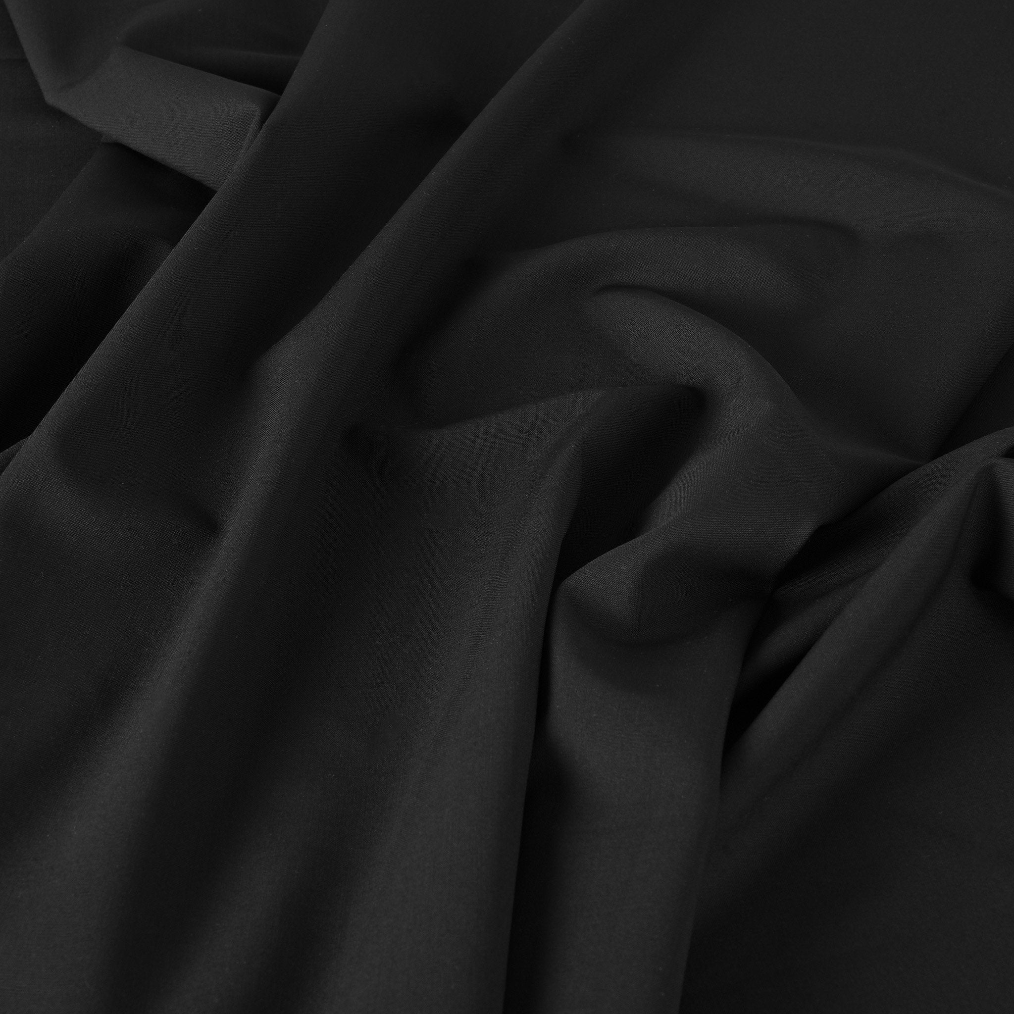 Black Suiting Fabric 12038