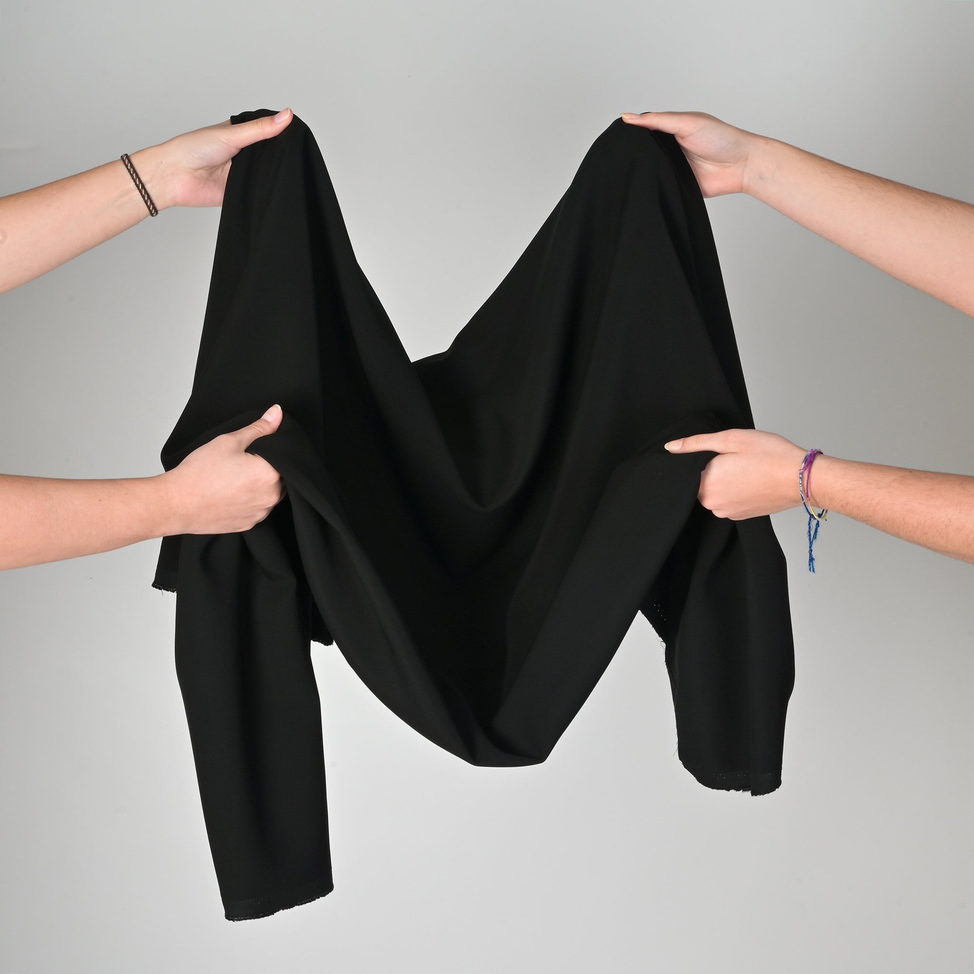 Black Suiting Fabric 1599