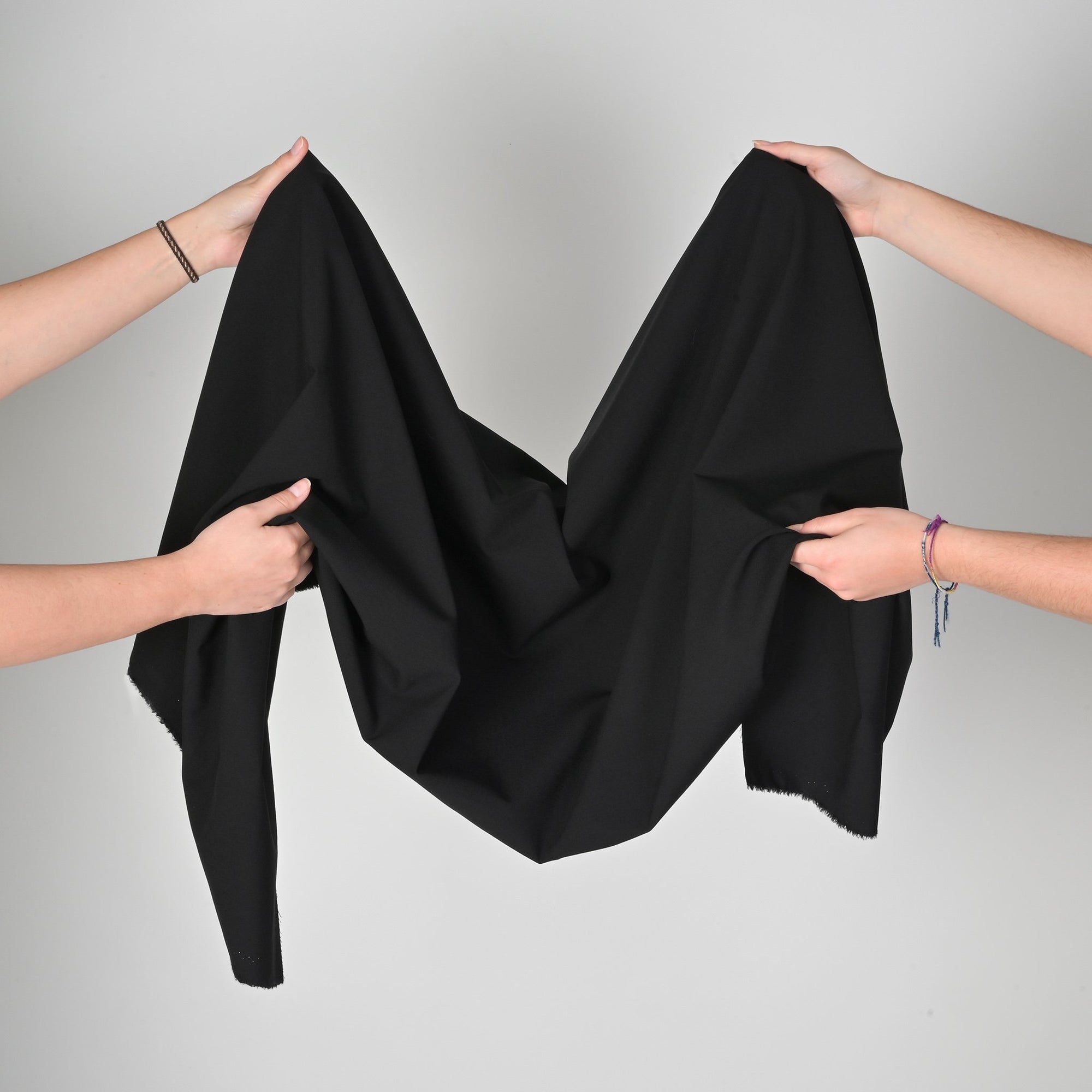 Black Suiting Fabric 2239