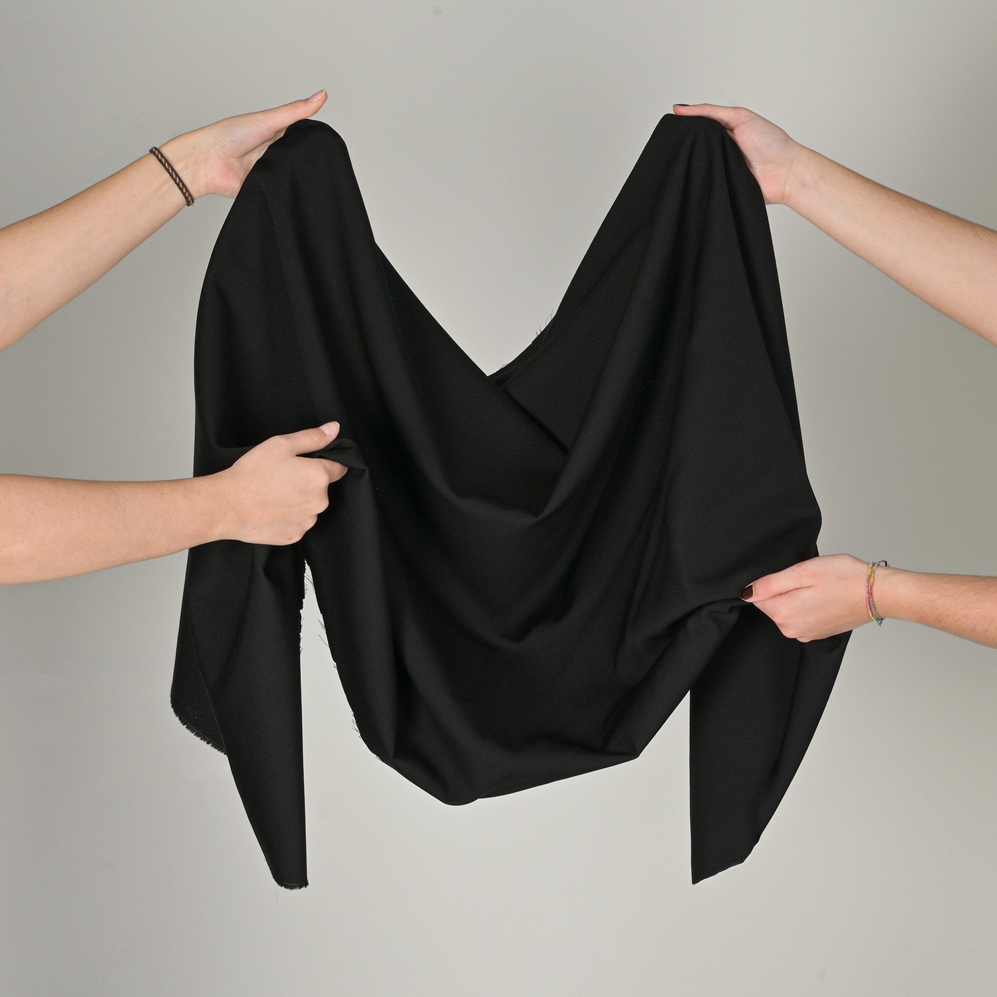 Black Suiting Fabric 3405