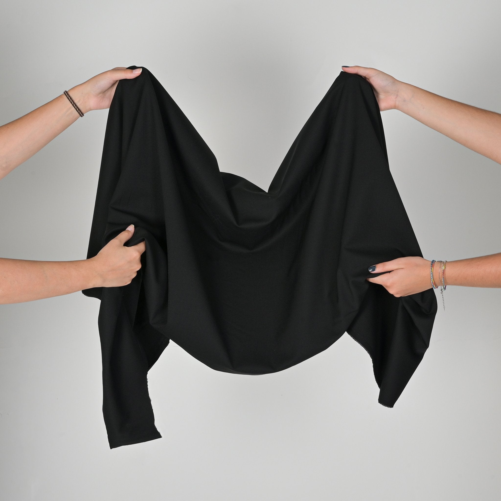 Black Suiting Fabric 3915