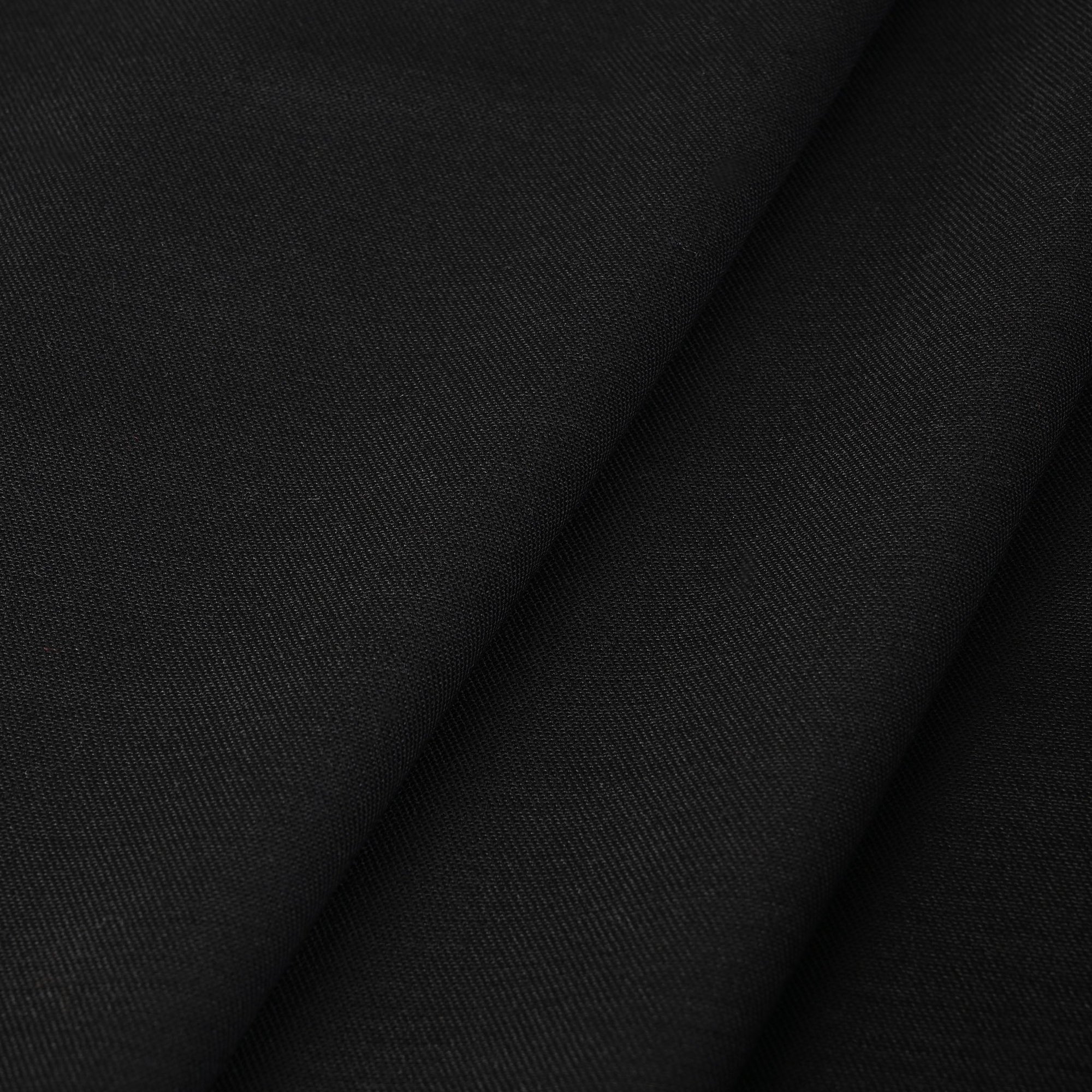 Black Suiting Fabric 4177