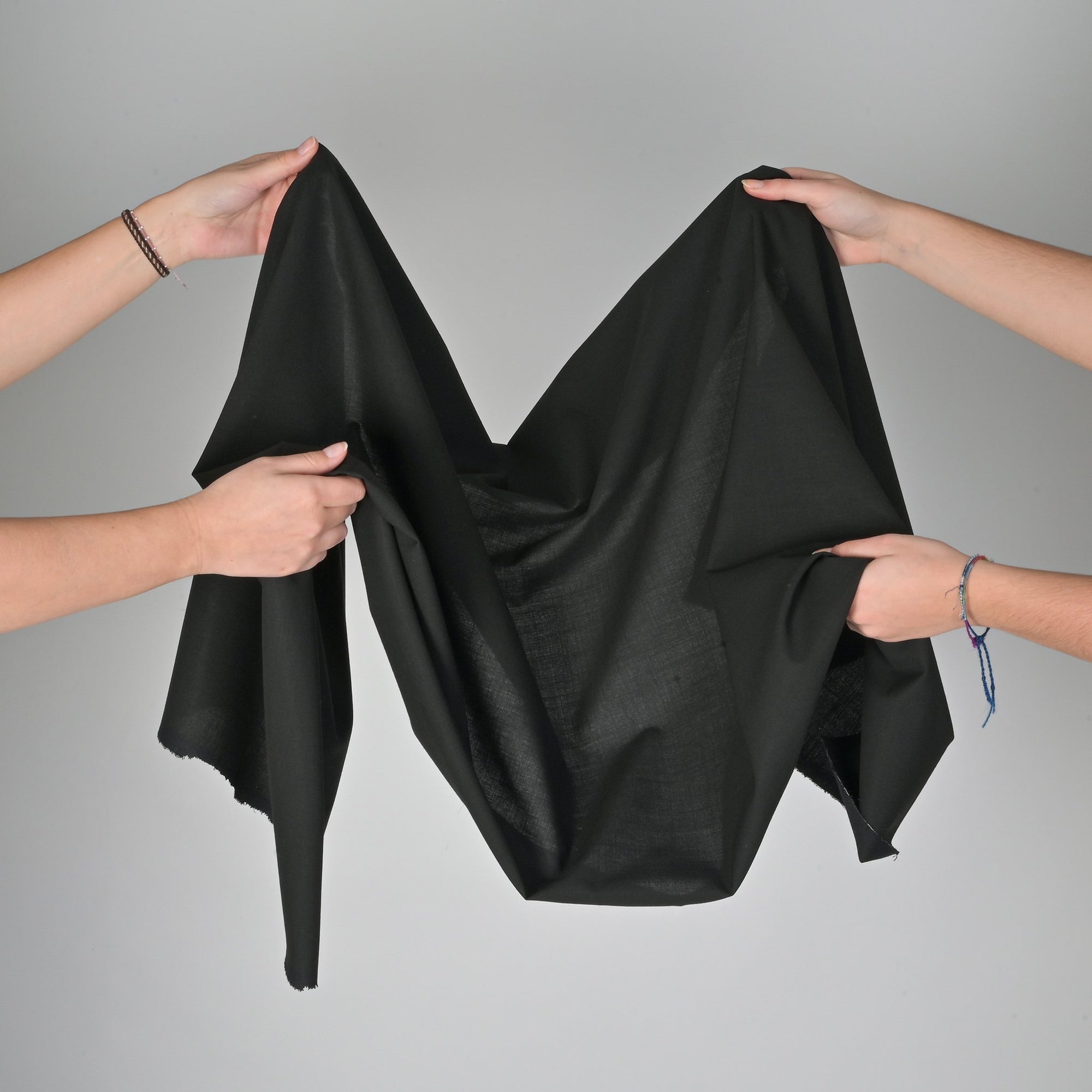 Black Suiting Fabric 8571