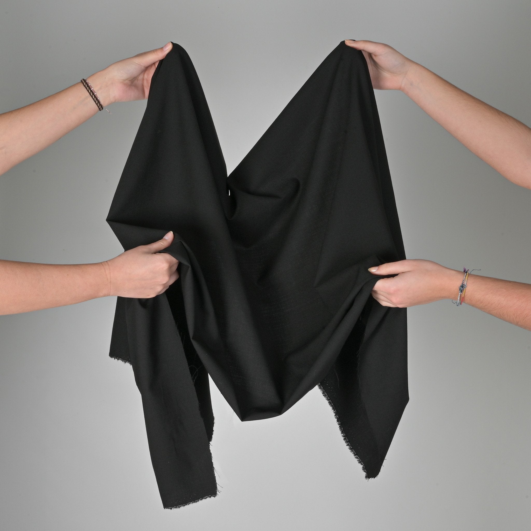 Black Suiting Fabric 984