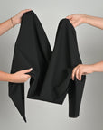 Black Suiting Twill Fabric 96991