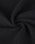 Black Textured Coating Fabric 12036