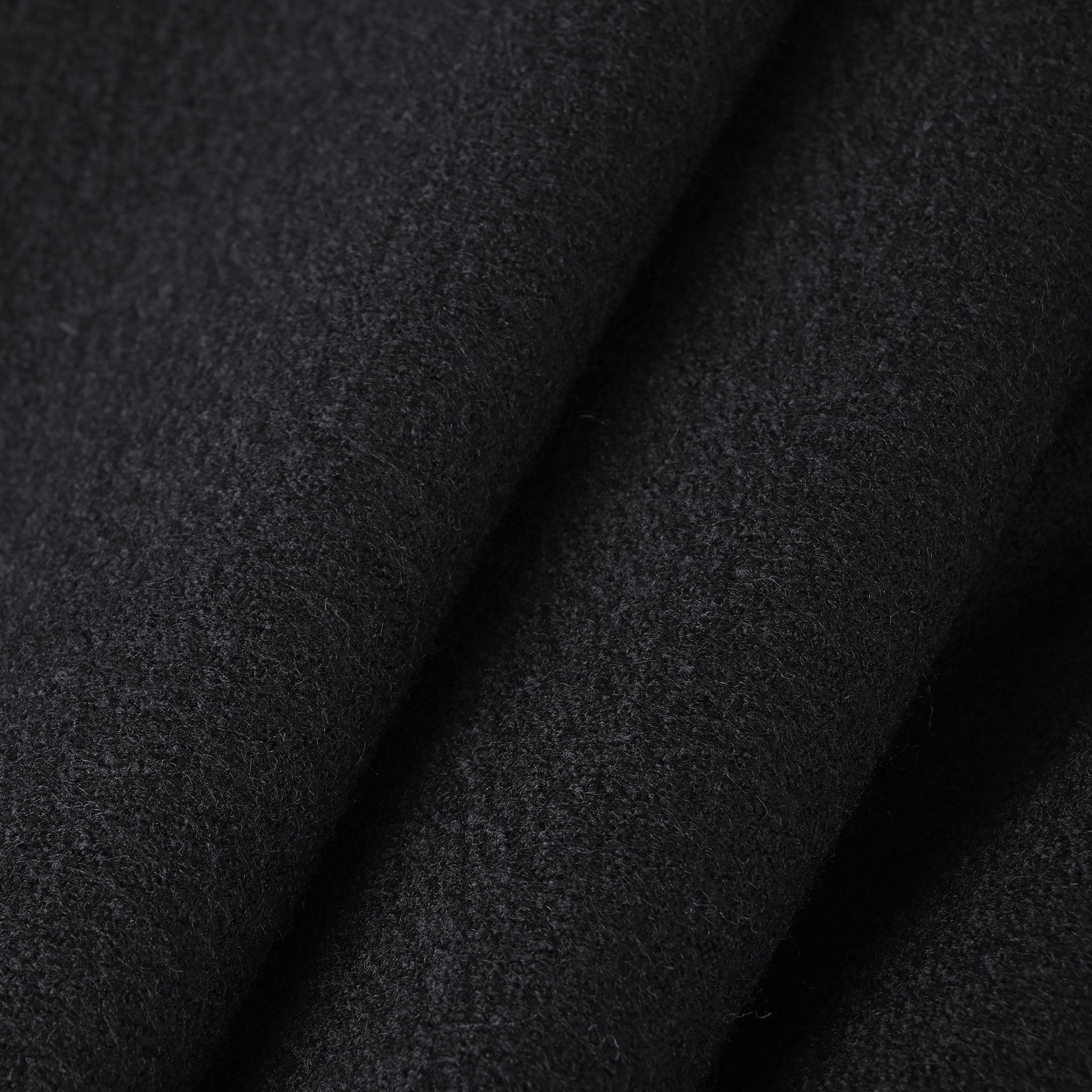 Black Textured Coating Fabric 12036