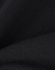 Black Textured Coating Fabric 12036