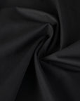 Black Trench Cotton Fabric 2756