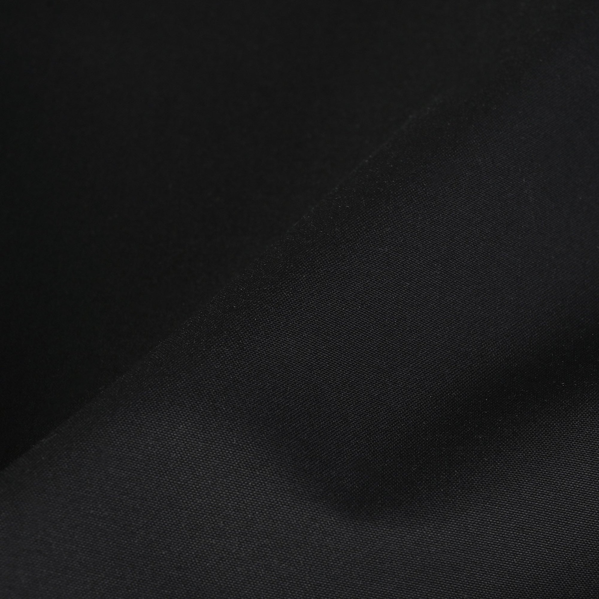 Black Trench Cotton Fabric 2756