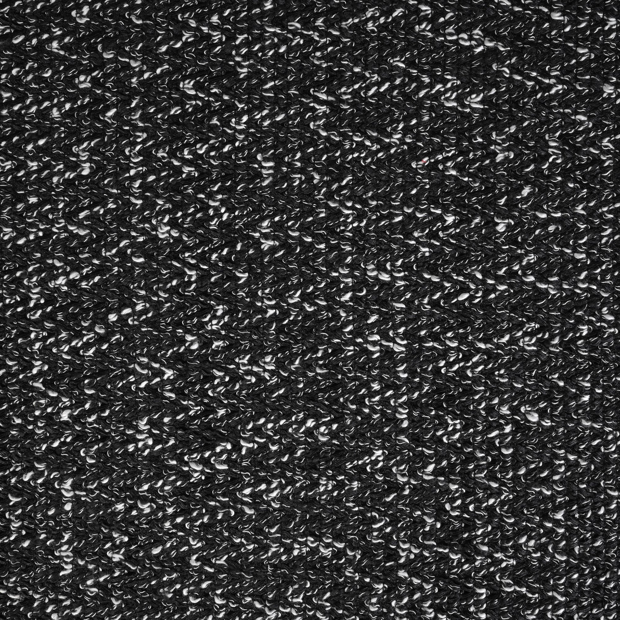 Black Tweed Fabric 1675