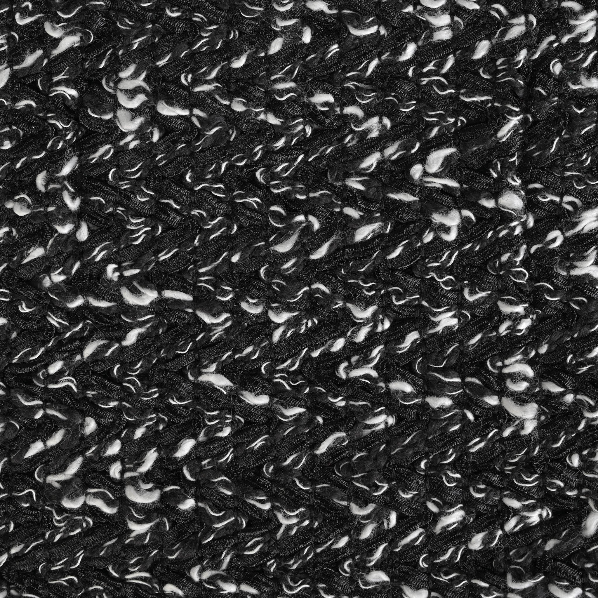 Black Tweed Fabric 1675