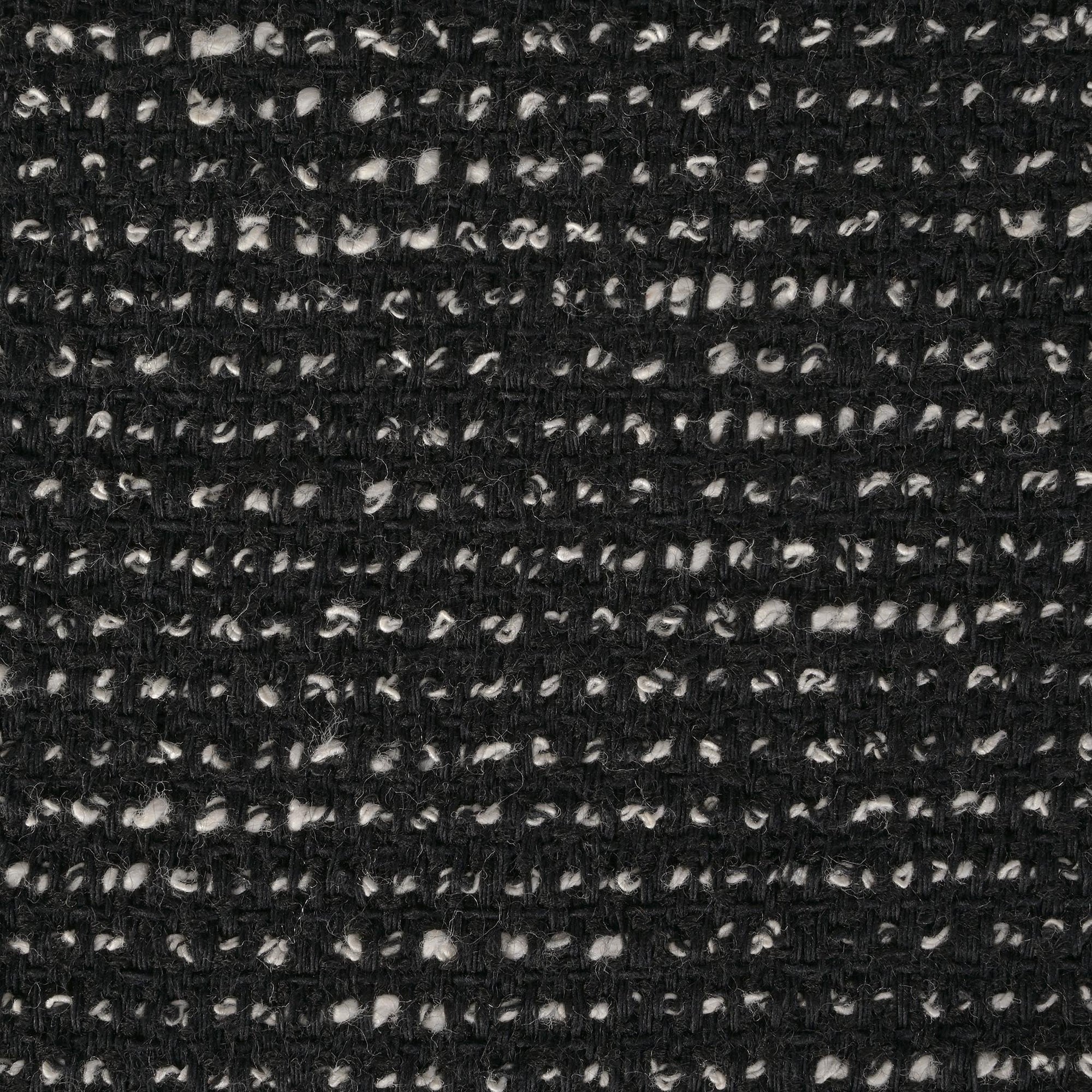 Black Tweed Fabric 3046