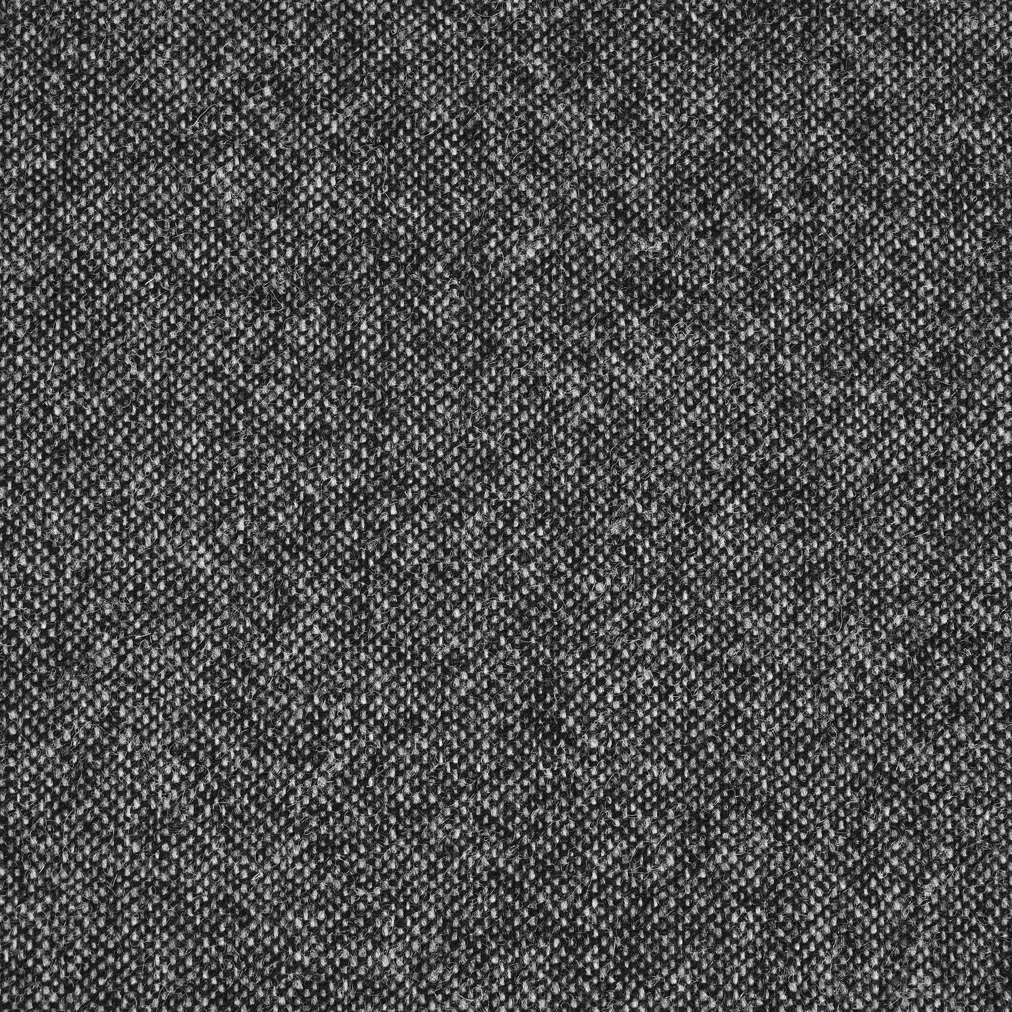 Black Tweed Woollen Fabric 97571