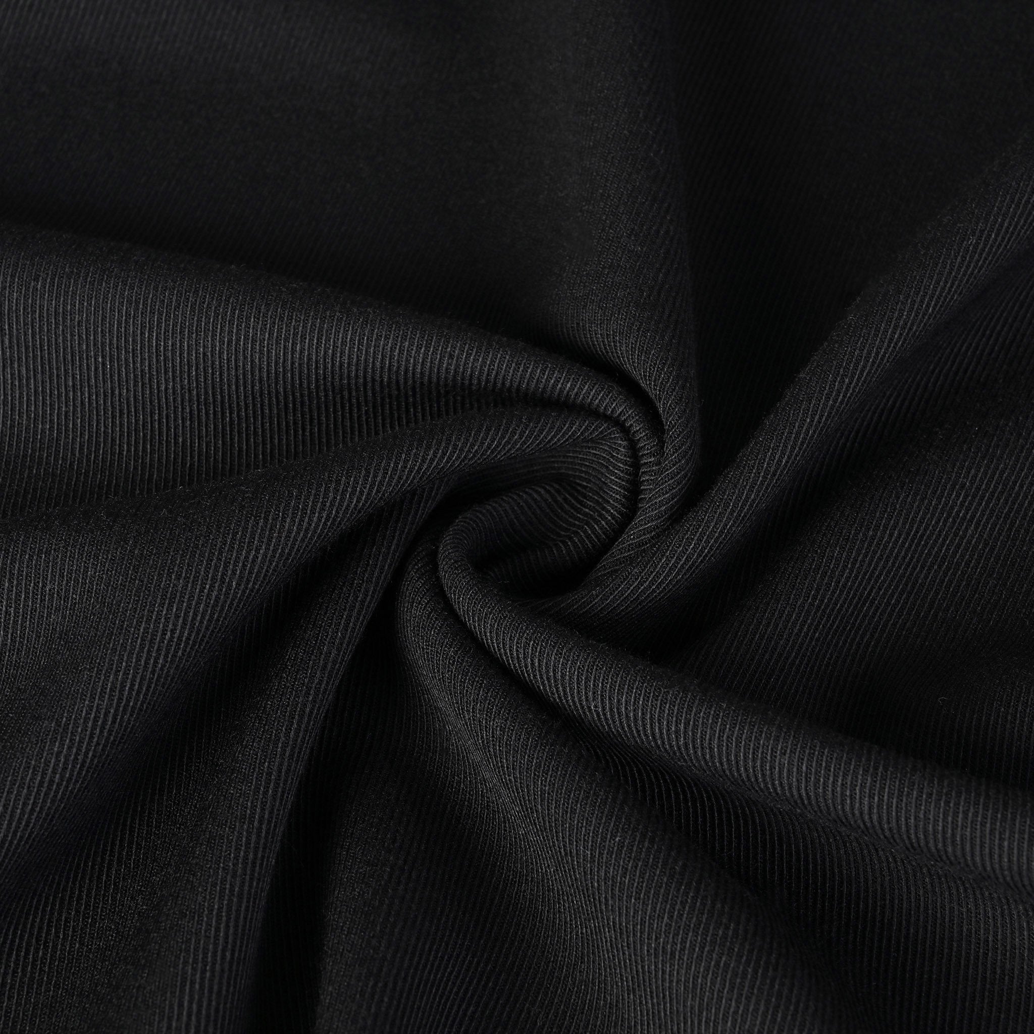 Black Twill Fabric 1641