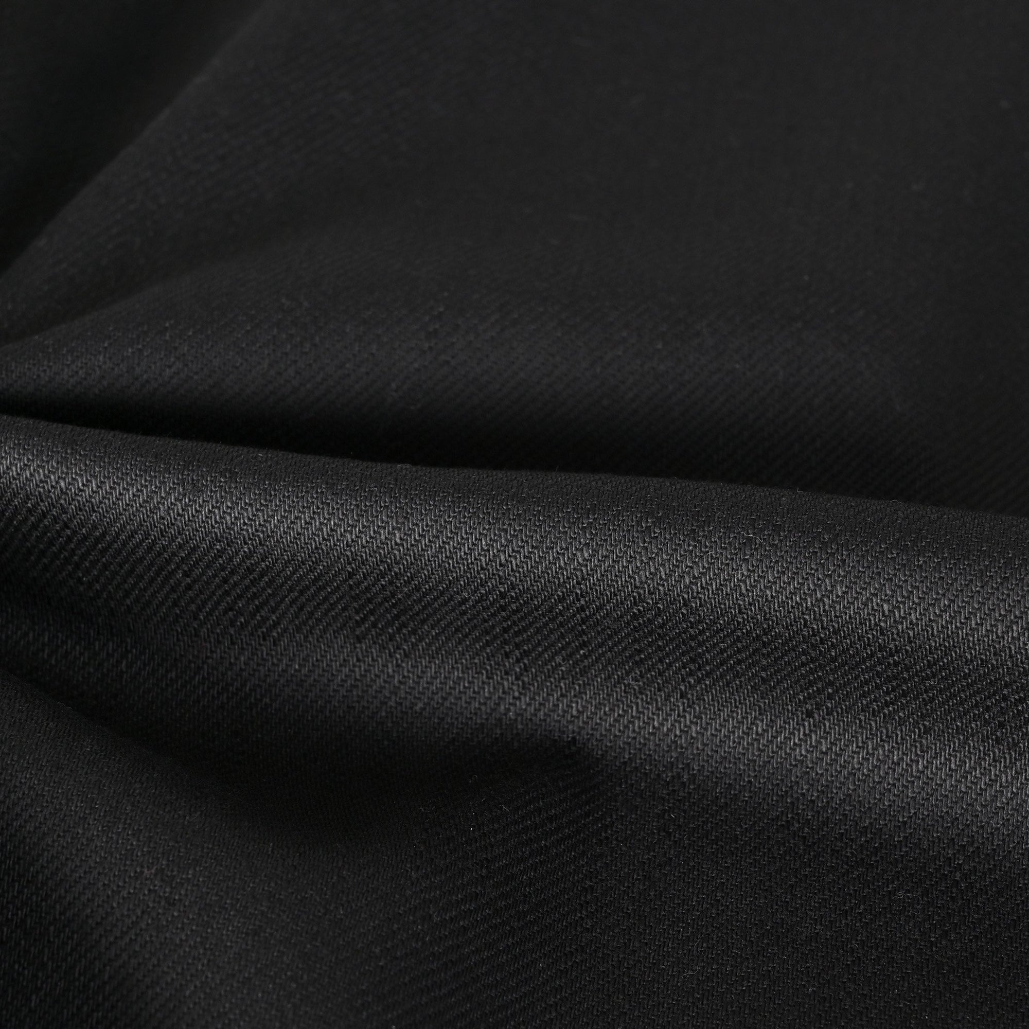Black Twill Fabric 3574