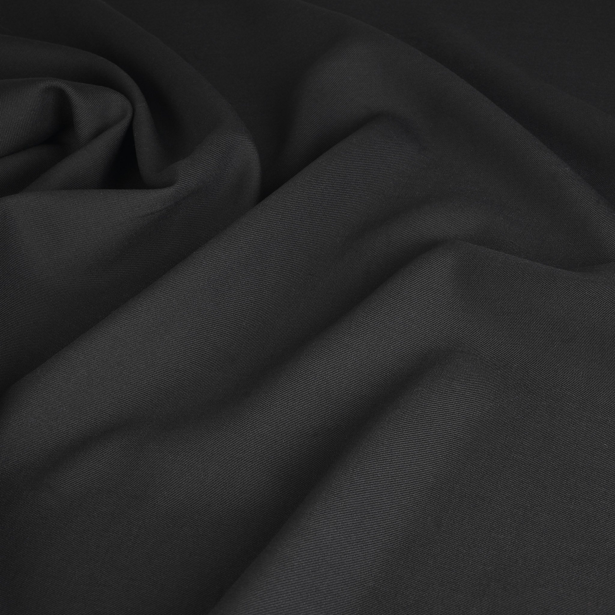 Black Twill Fabric 4042