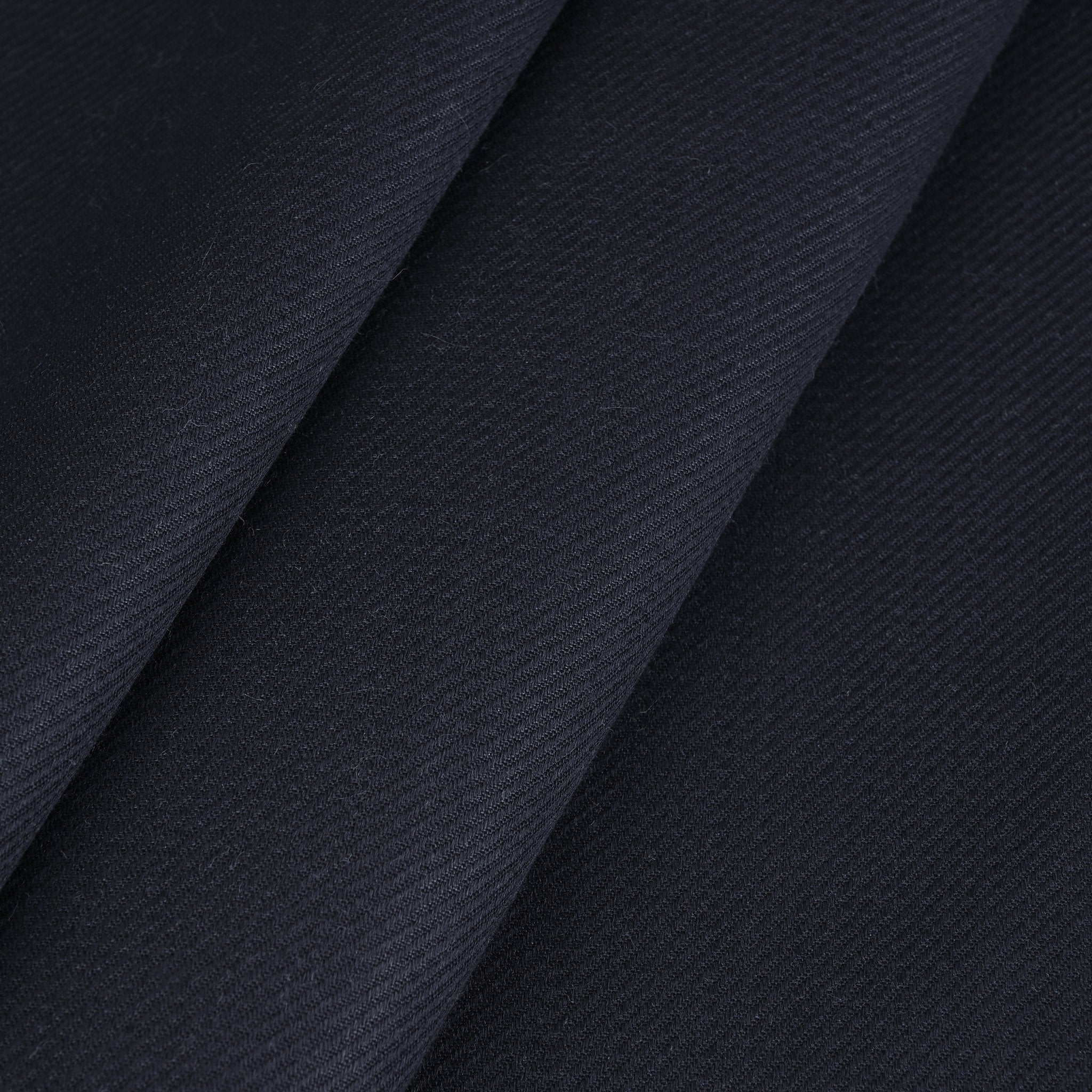 Black Twill Fabric 4159