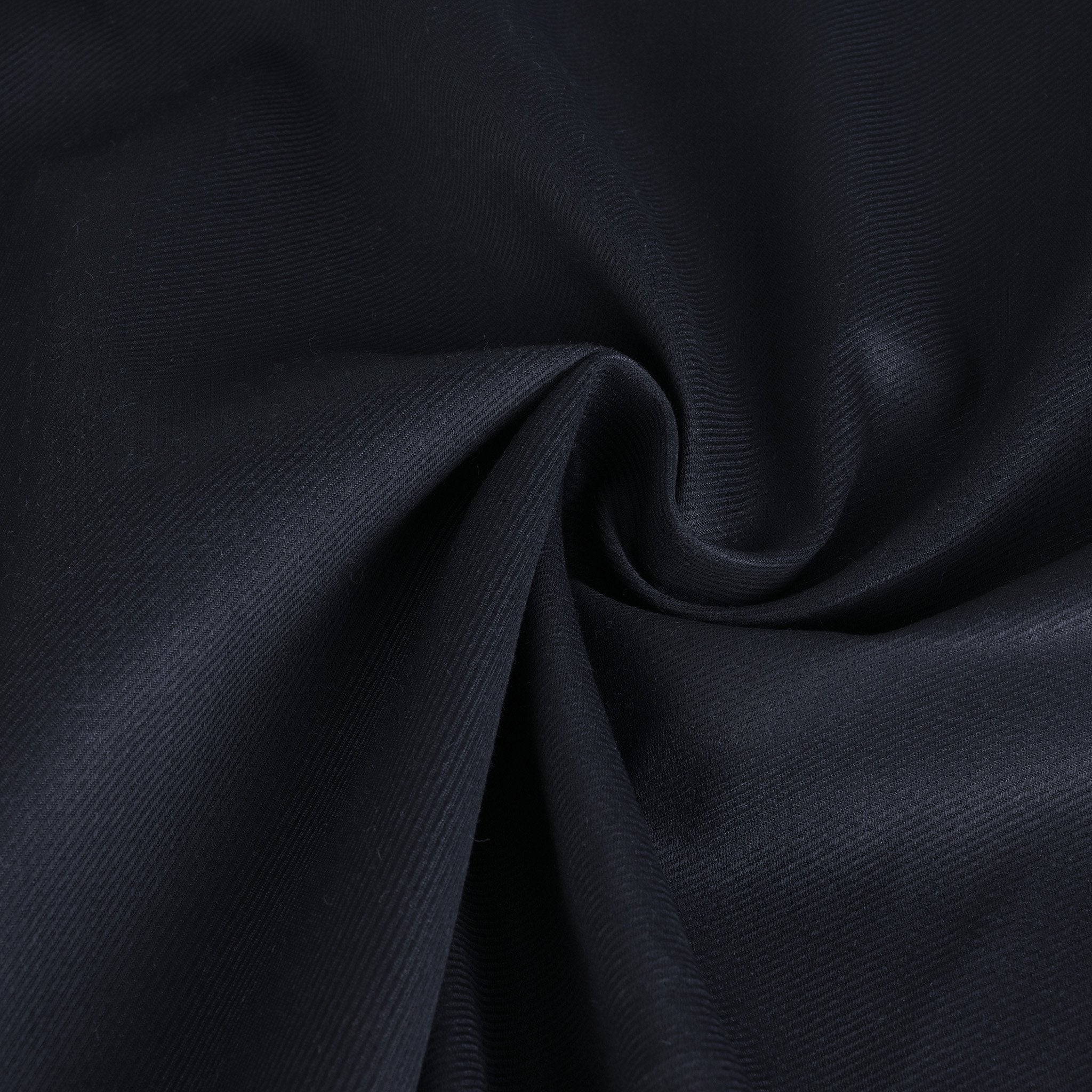 Black Twill Fabric 4159