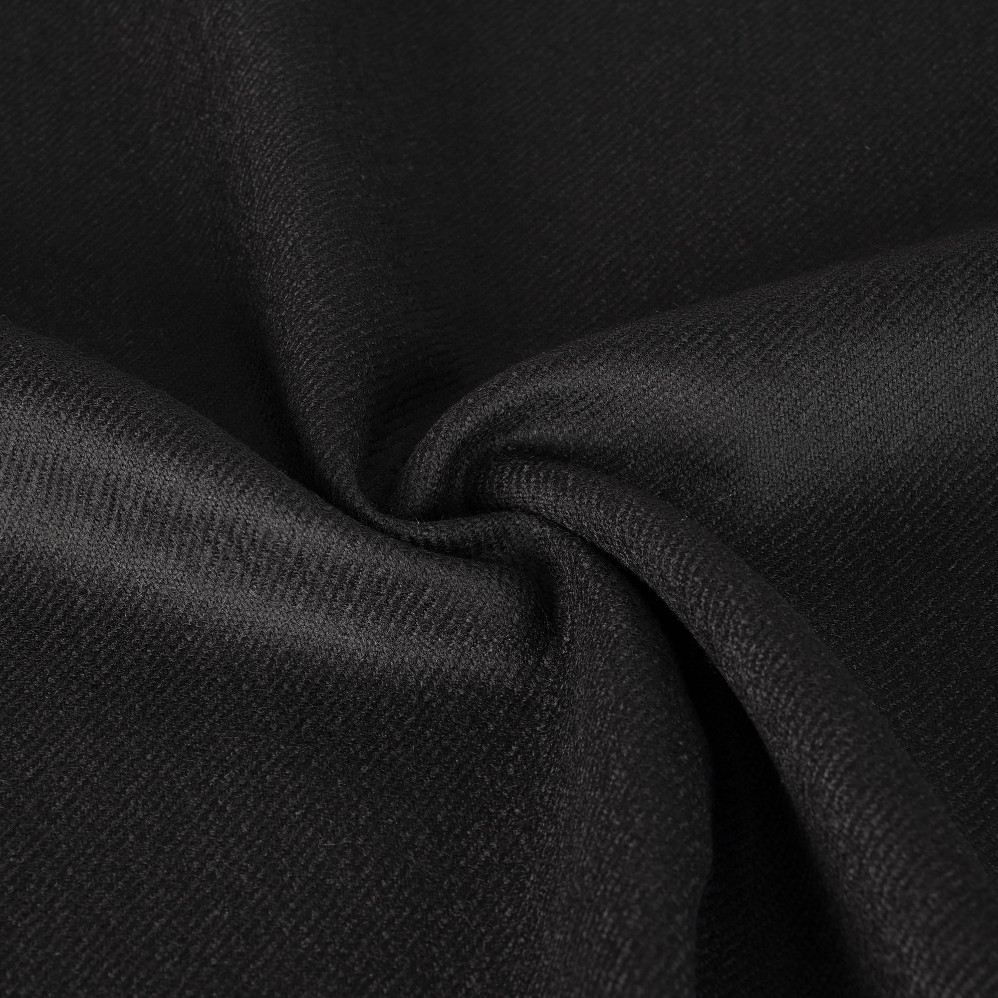 Black Twill Suiting Fabric 1882