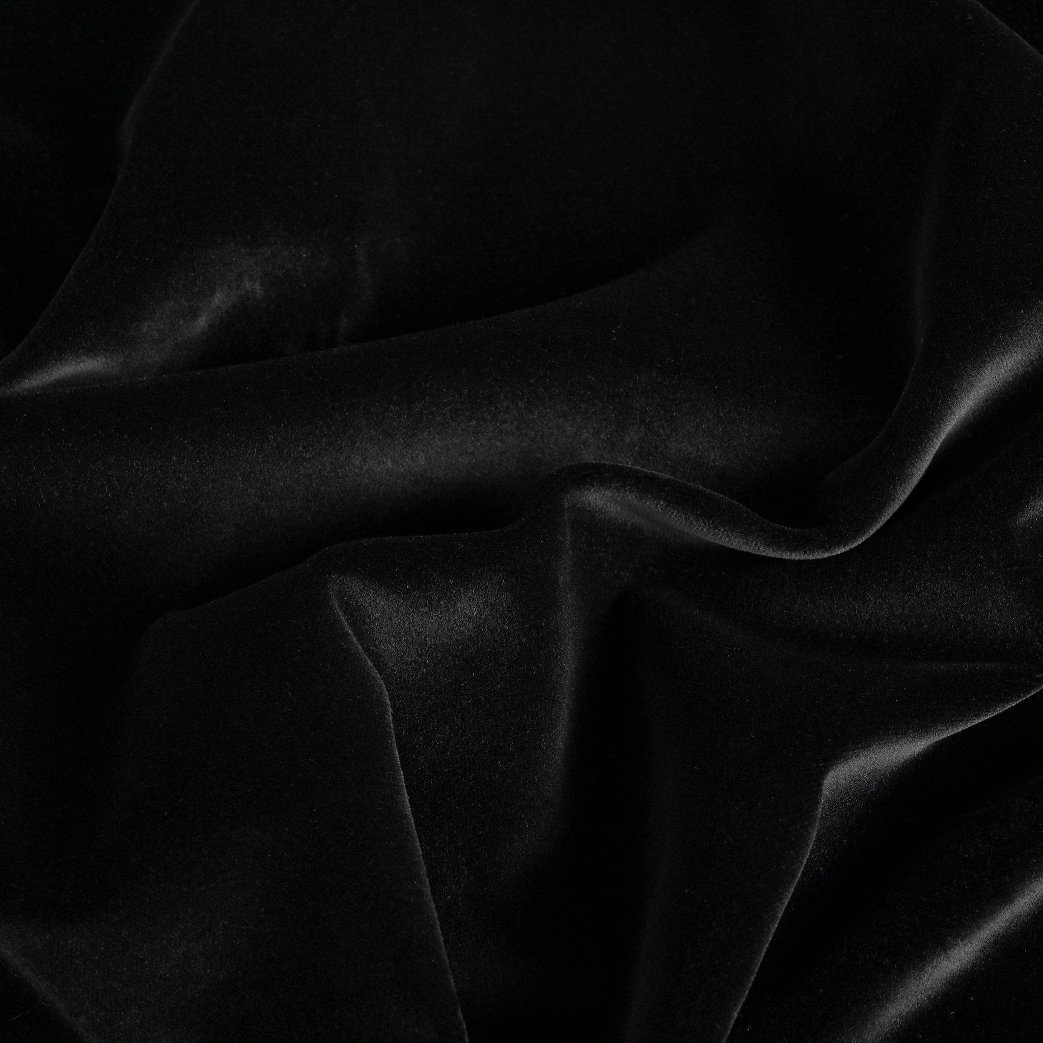 Black Velvet Fabric 3491