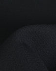 Black Woollen Crepe Fabric 96862