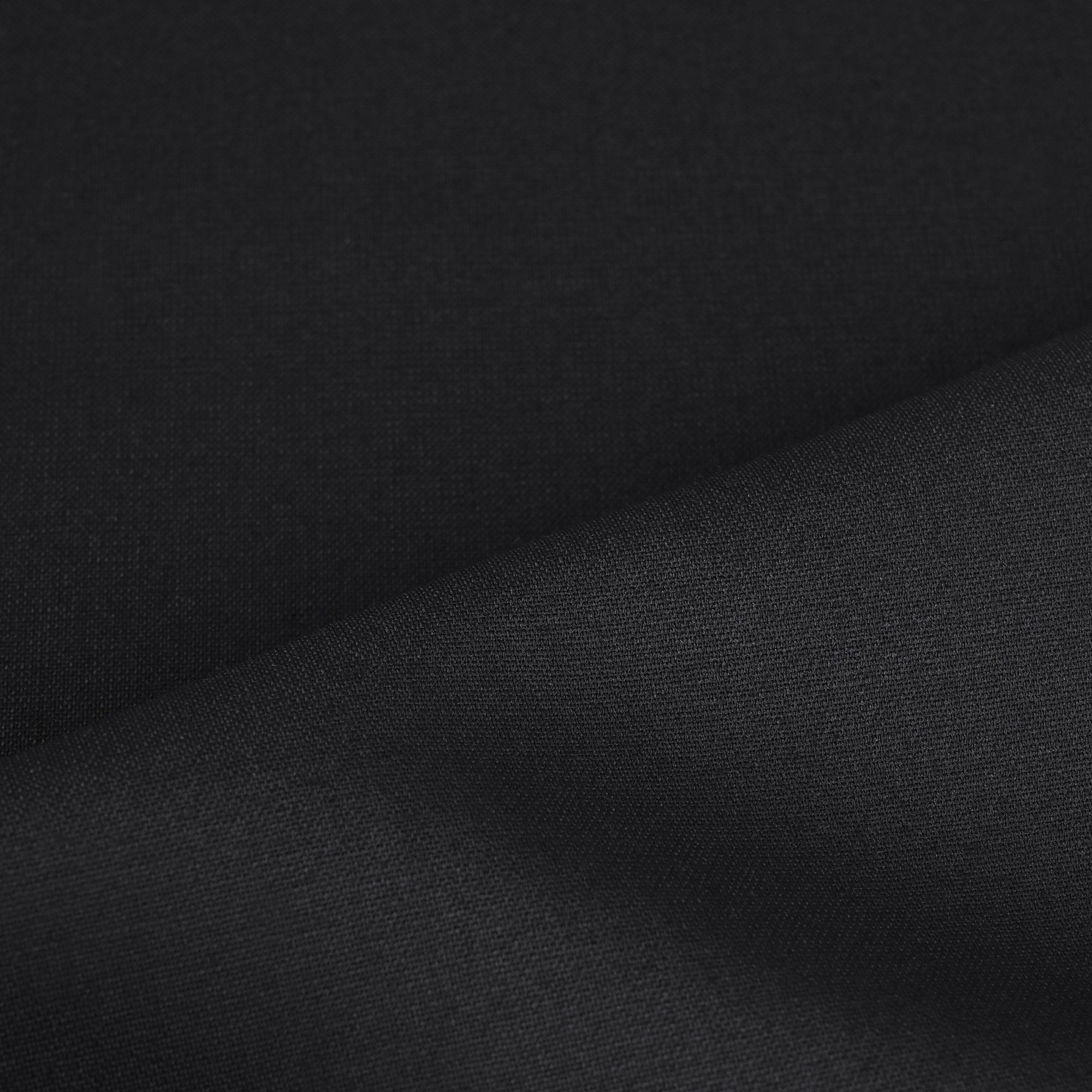 Black Woollen Suiting Fabric 12055