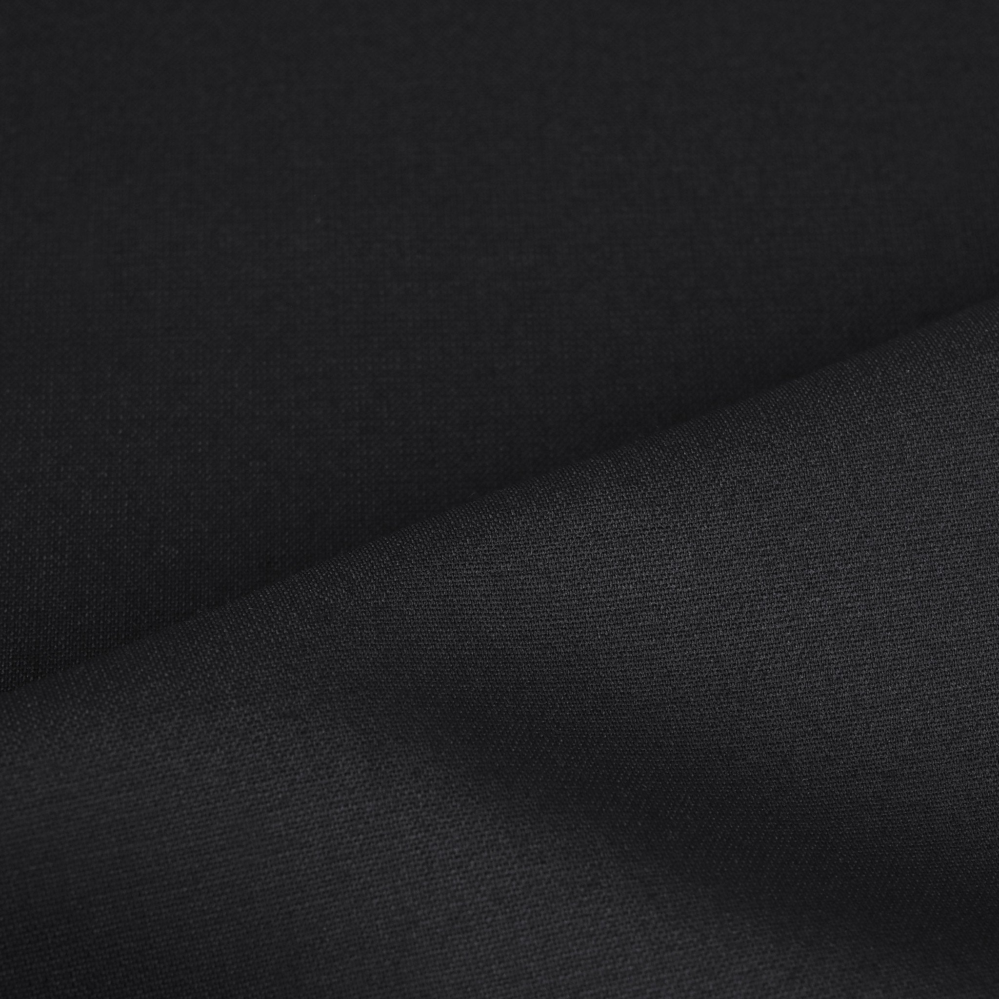 Black Woollen Suiting Fabric 12055