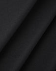 Black Woollen Suiting Fabric 12055