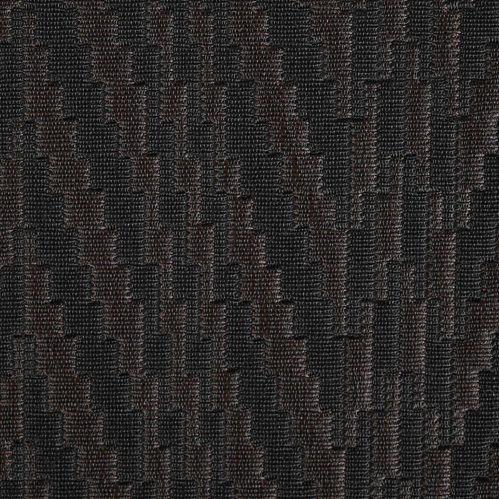 Black and Brown Jacquard Fabric 95341