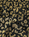Black and Gold Jacquard Fabric 4514