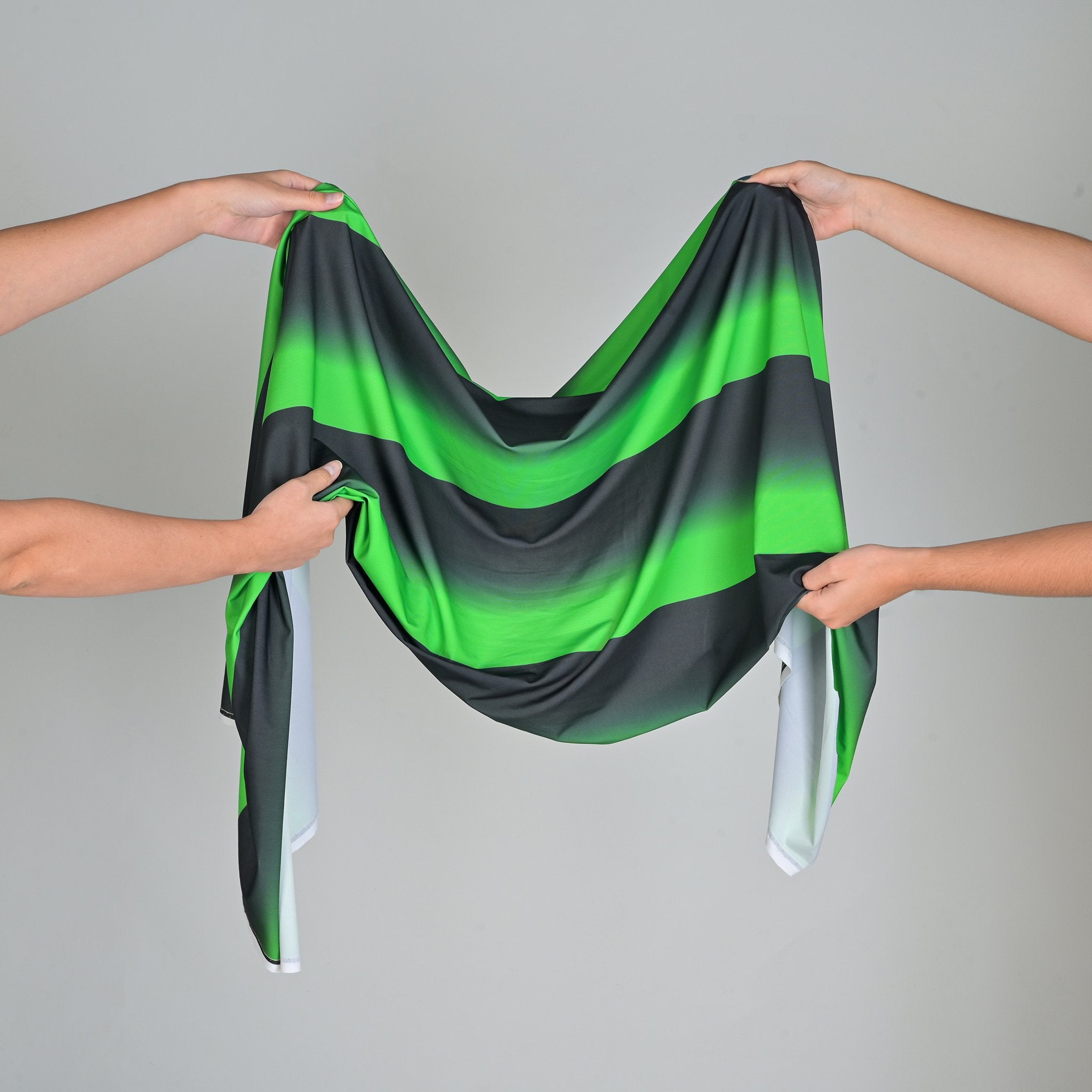 Black and Green Gradient Jersey 6832