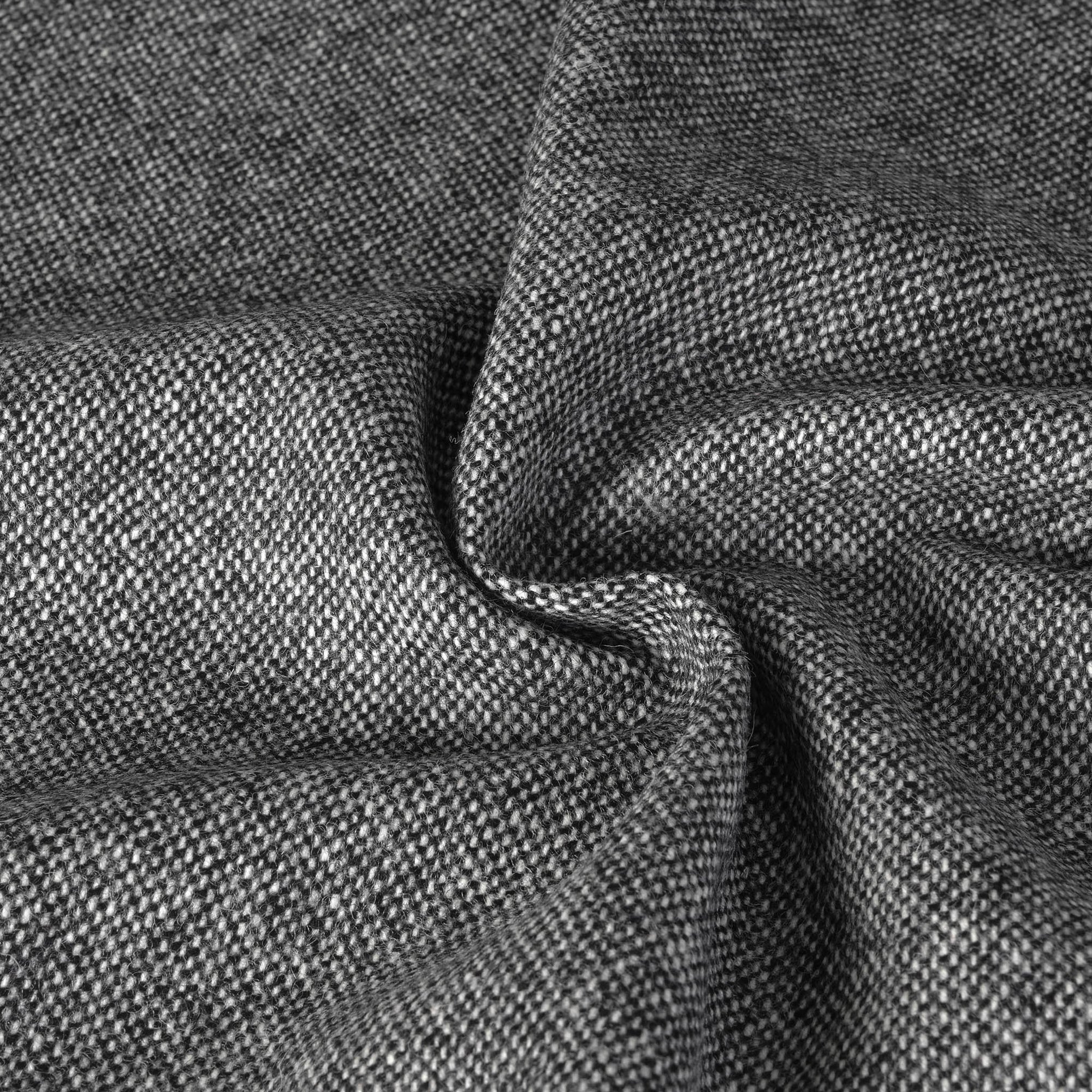 Black and Grey Coating Fabric 1909