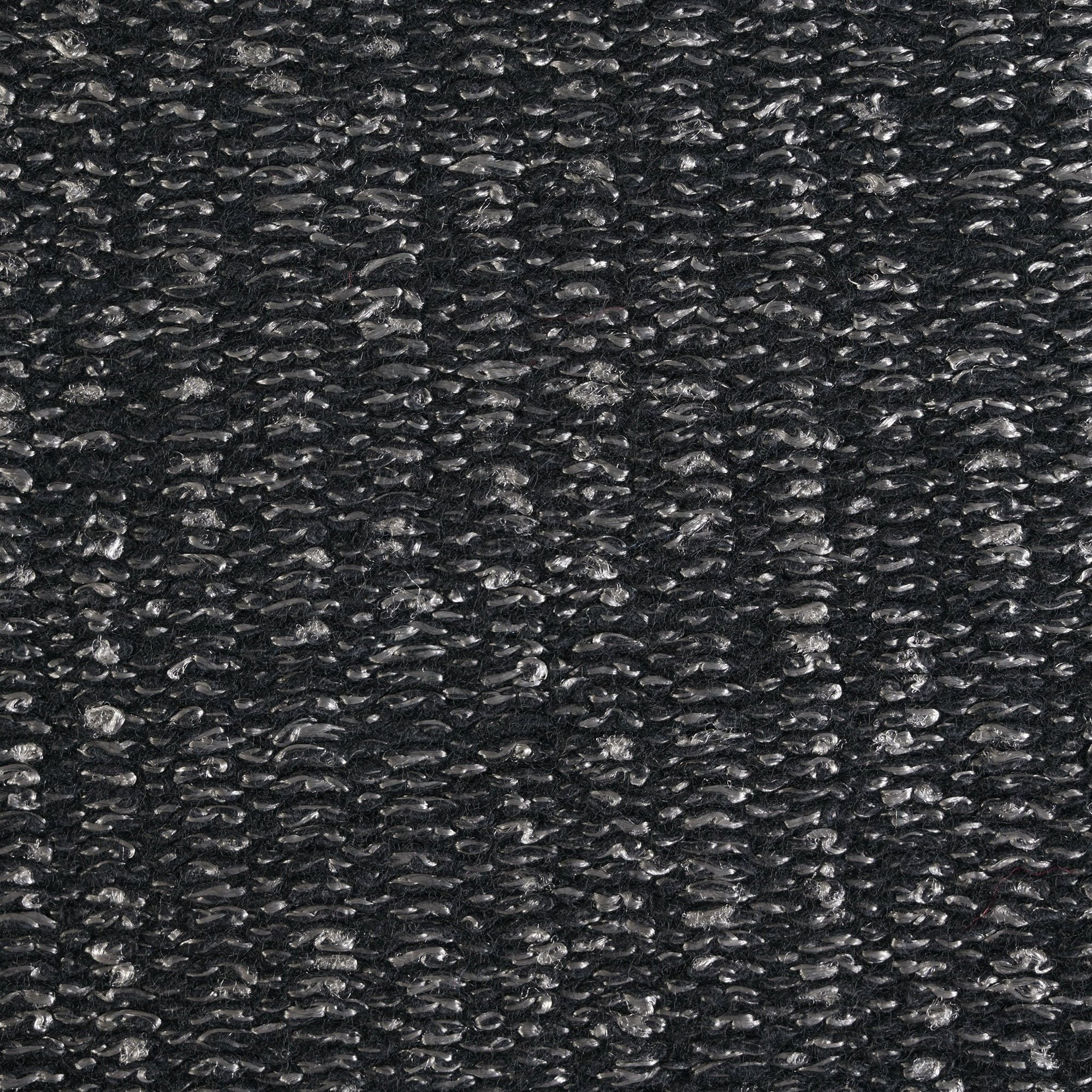 Black and Grey Tweed Fabric 95344