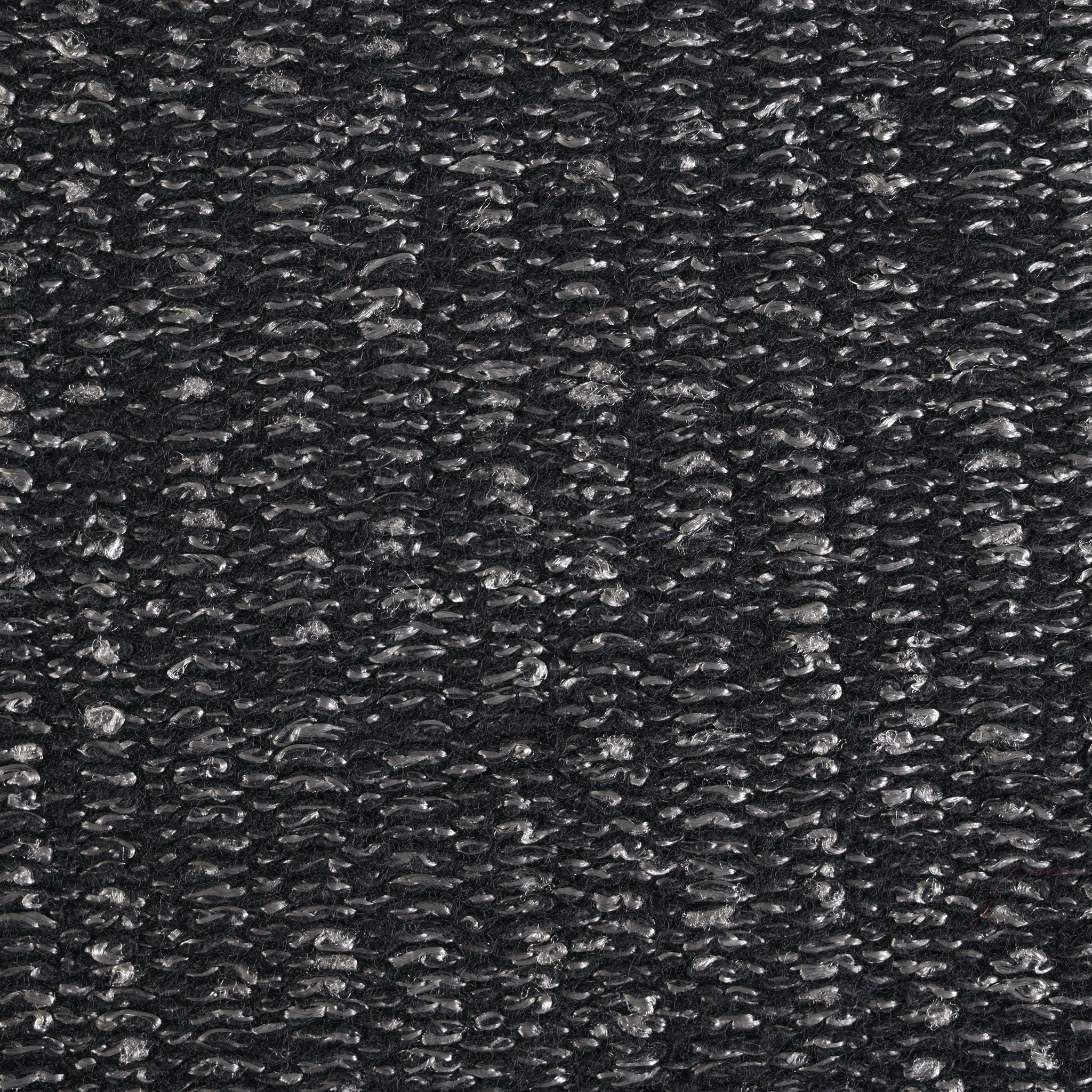 Black and Grey Tweed Fabric 95344