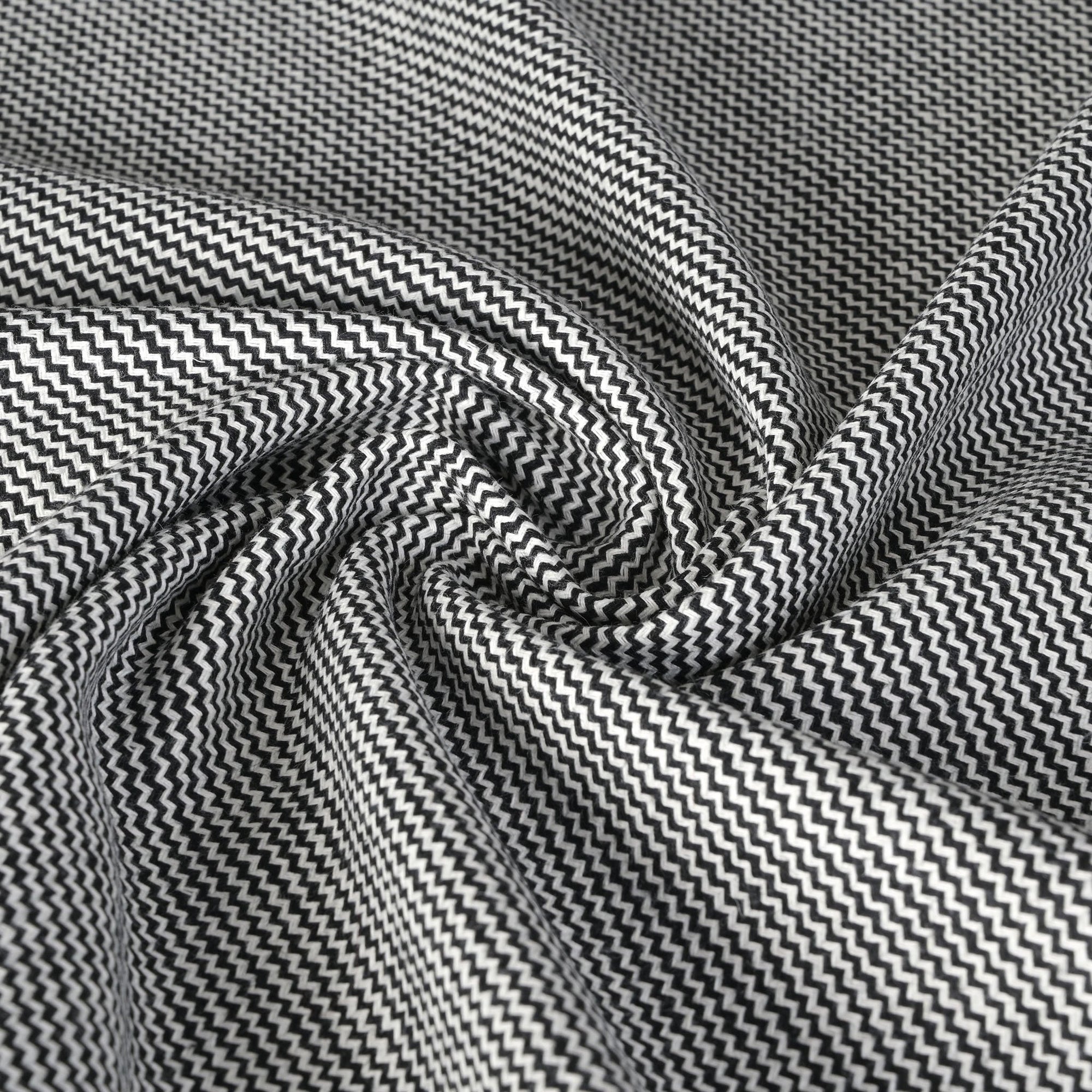Black and White Coating Fabric 4941