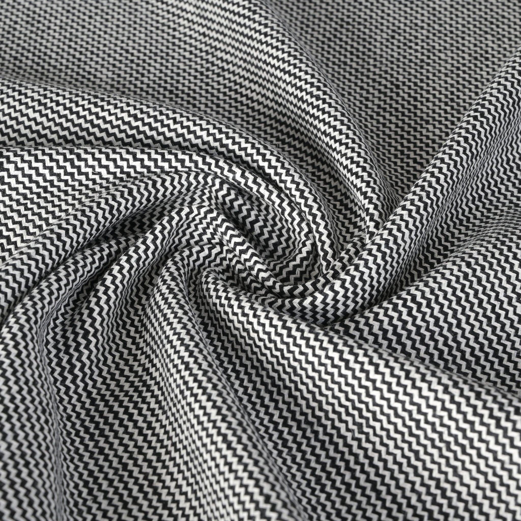 Black and White Coating Fabric 4941