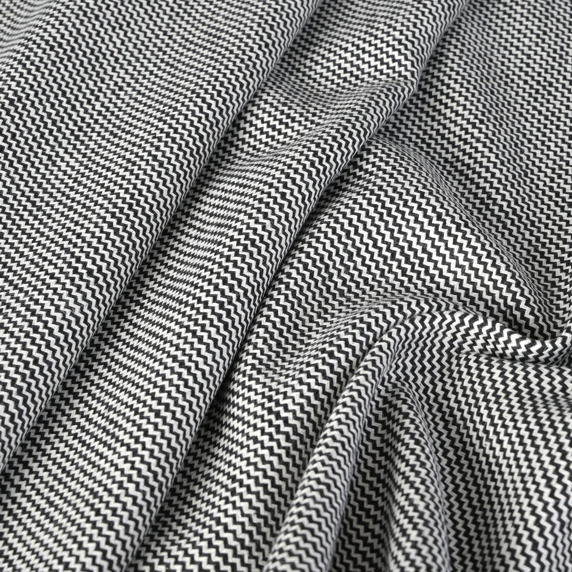 Black and White Coating Fabric 4941