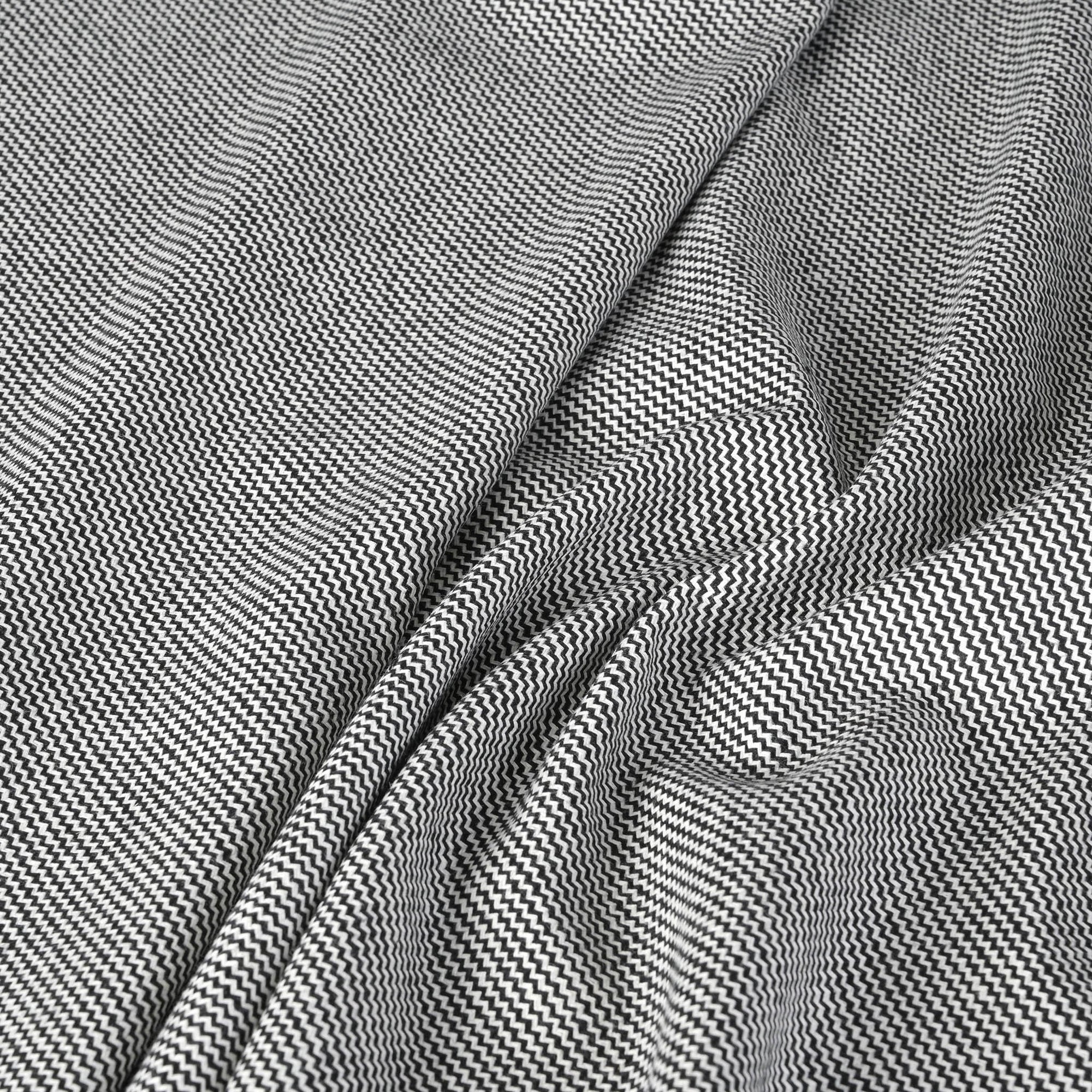 Black and White Coating Fabric 4941