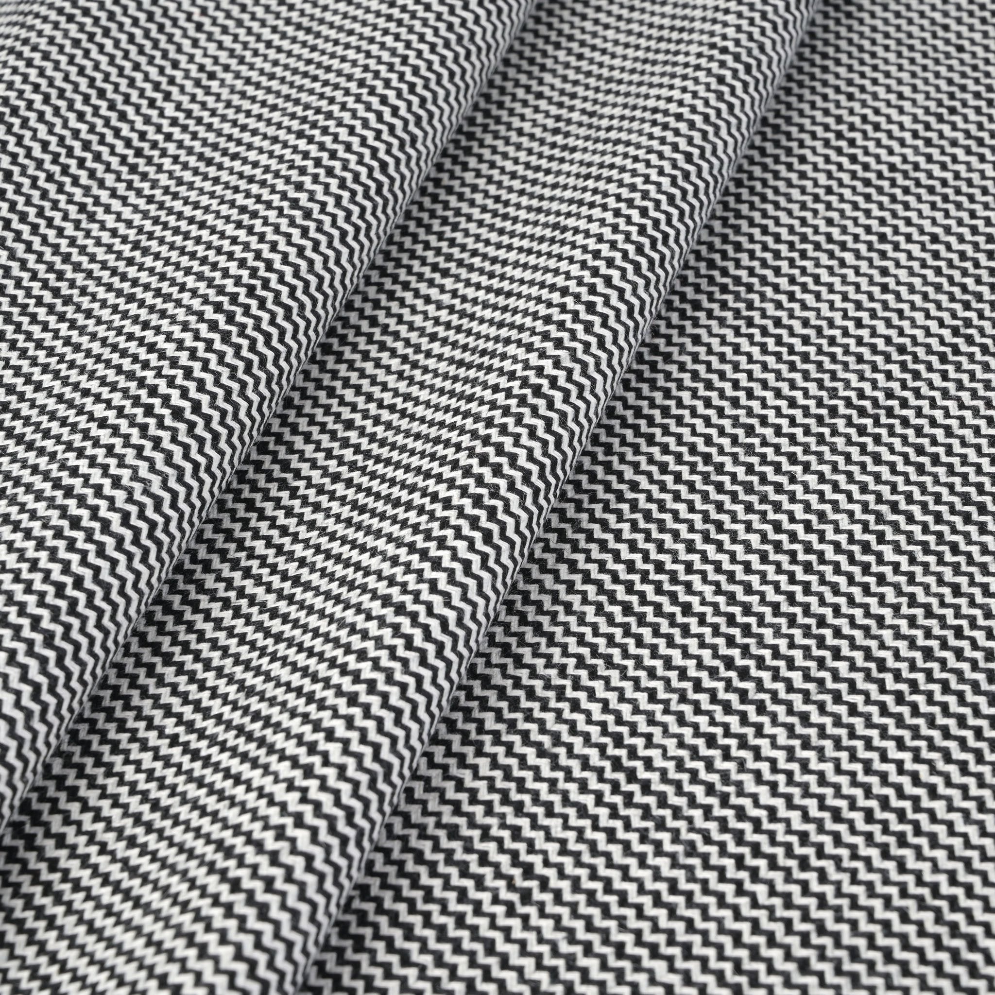 Black and White Coating Fabric 4941