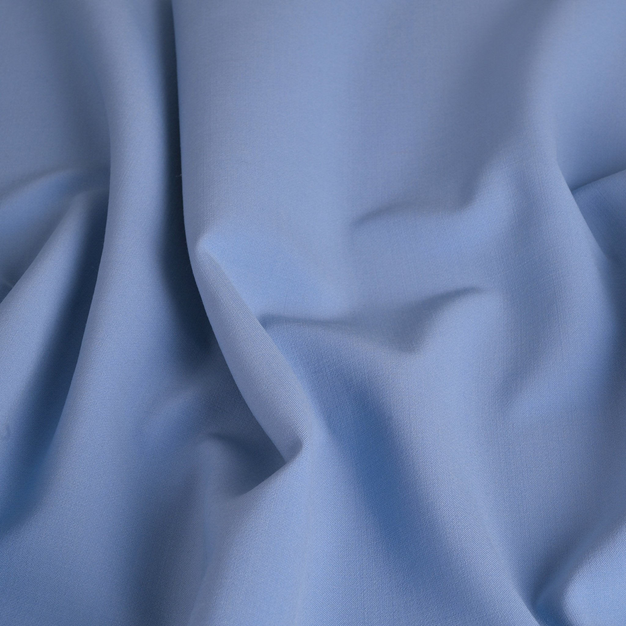 Blue Double Weave Suiting Fabric 3549