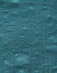 Blue Floral Jacquard Fabric 77189