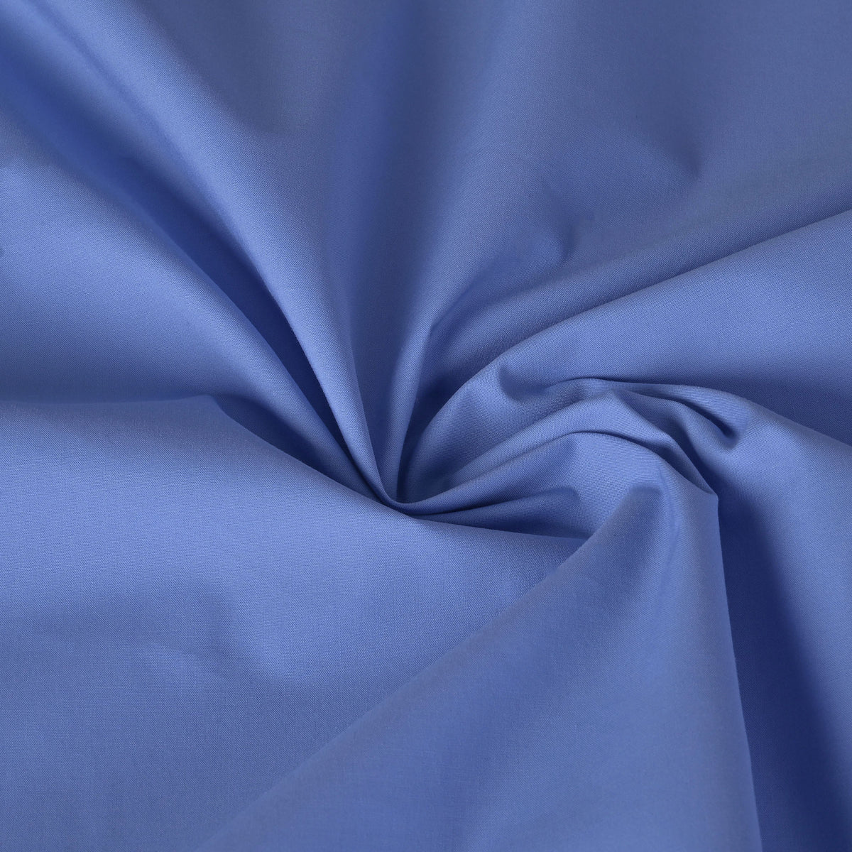 Blue Poplin Fabric 3060