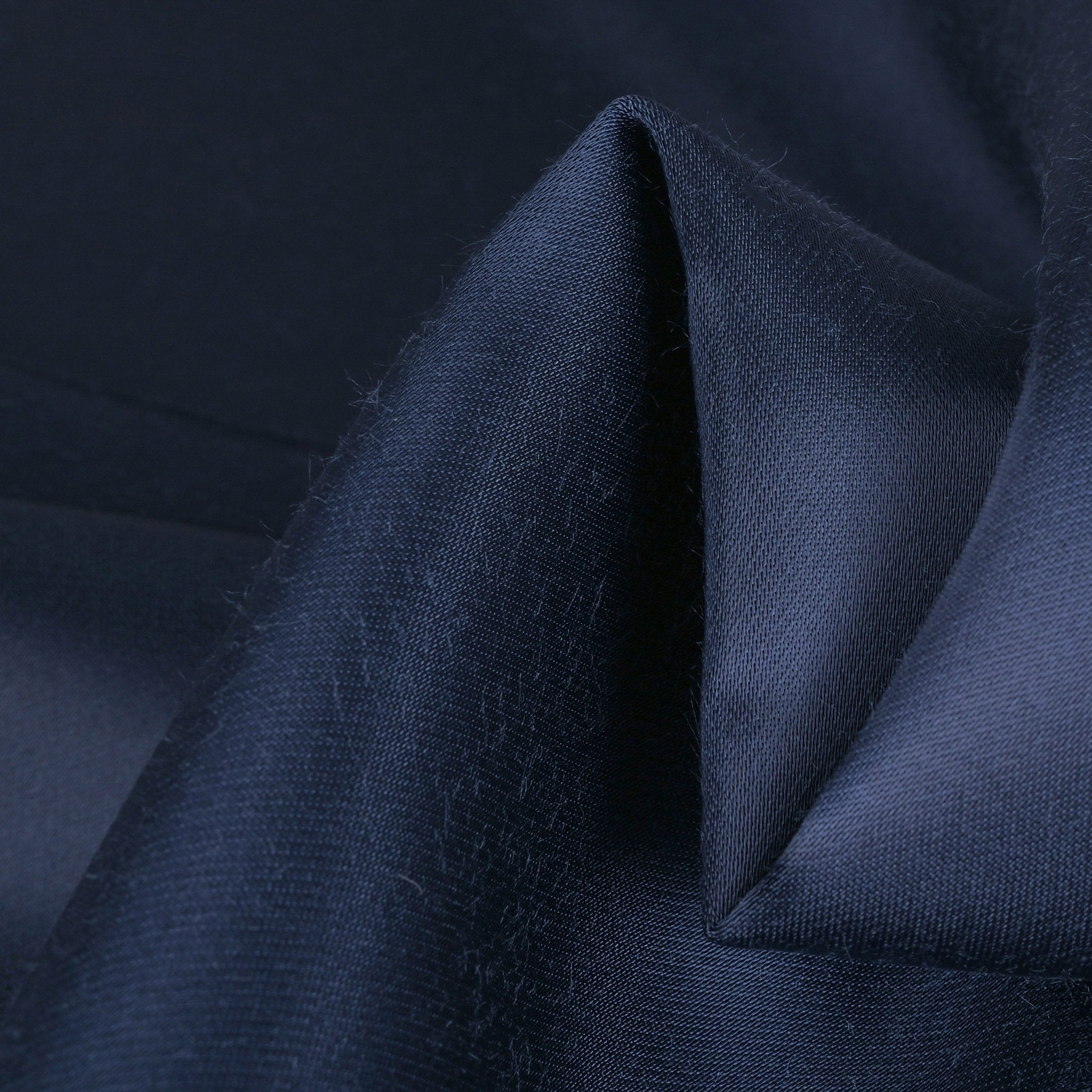 Blue Satin Fabric 9018