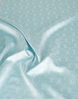 Blue Shiny Jacquard Fabric 95274