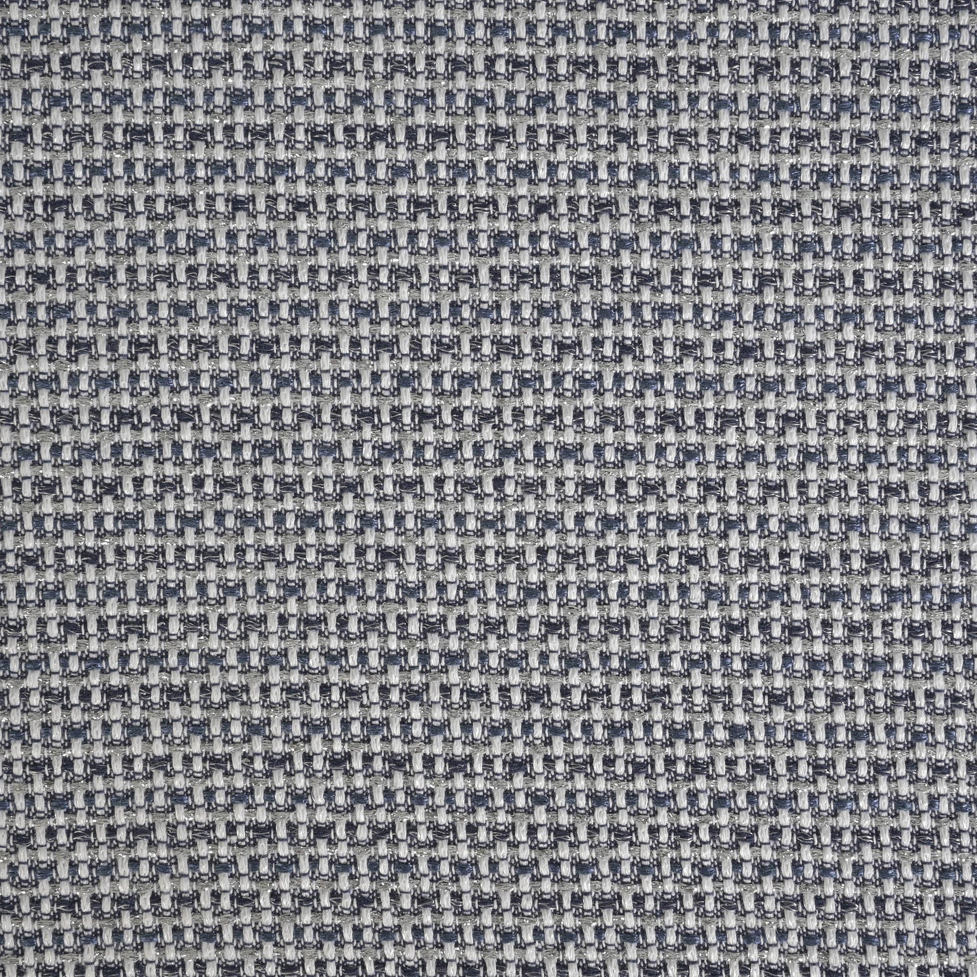 Blue Shiny Tweed Fabric 1199